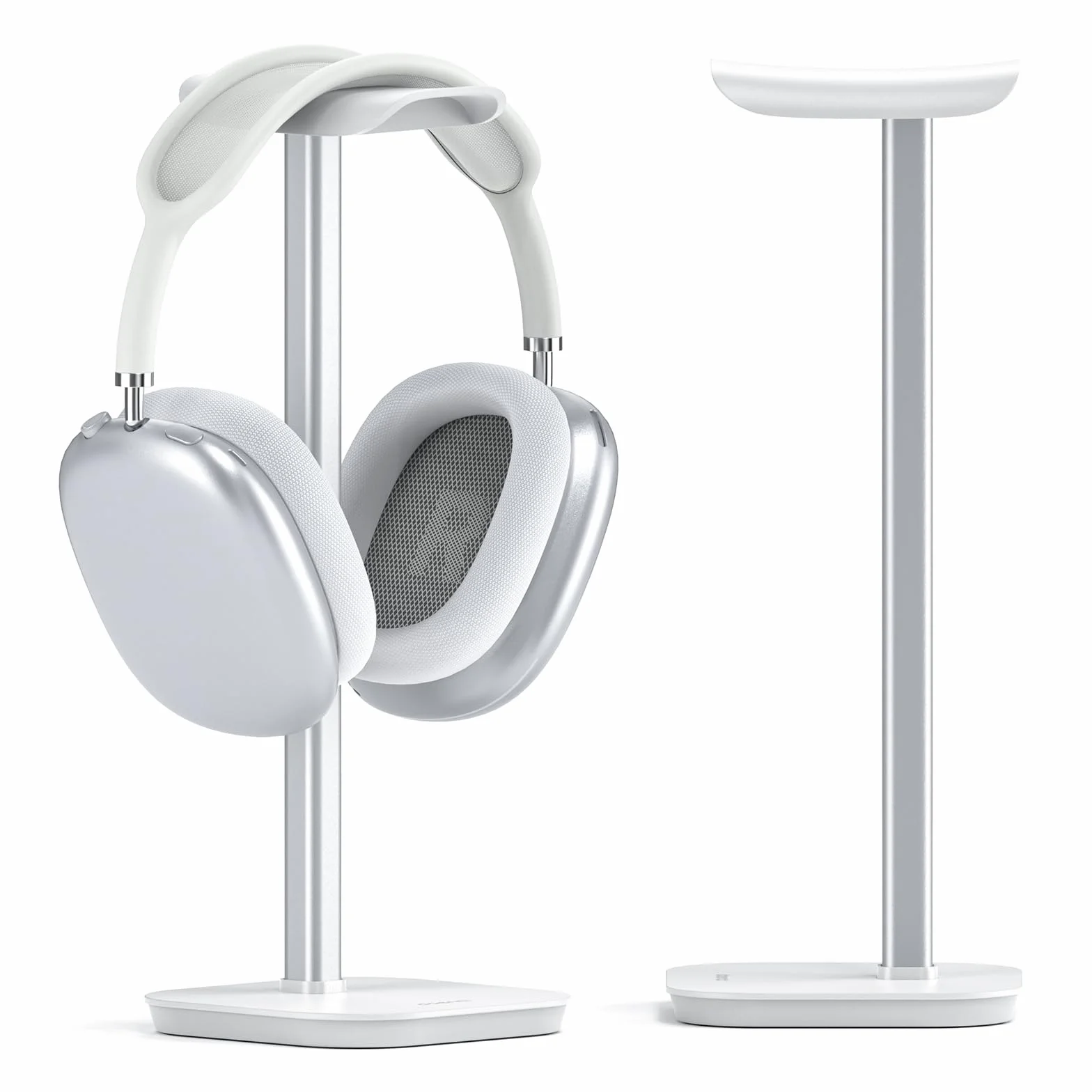 Uchwyt na słuchawki, stojak na słuchawki do wszystkich słuchawek Bluetooth z górnym uchem, uniwersalny uchwyt na słuchawki z ważoną podstawą + aluminiowa rurka, uchwyt na słuchawki gamingowe