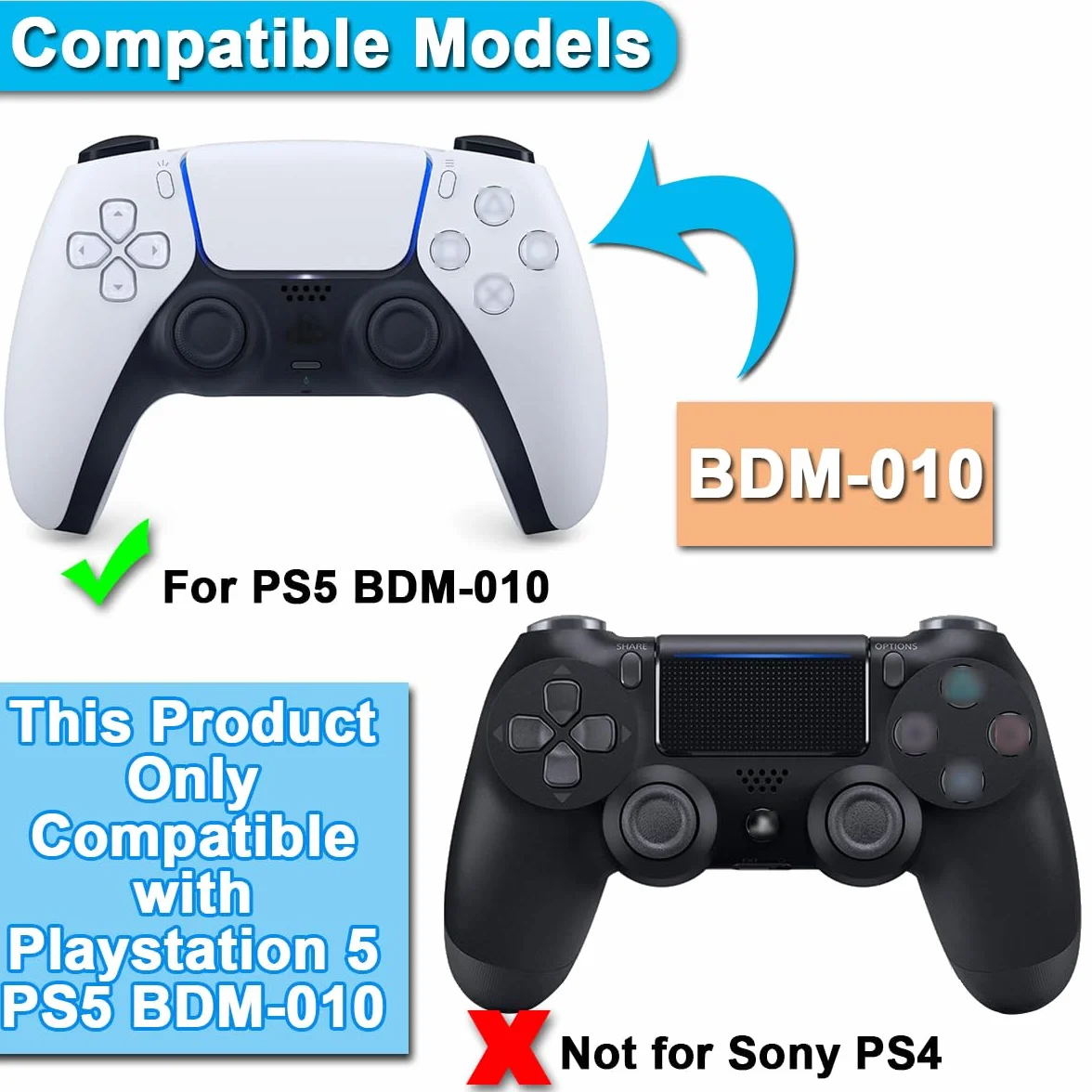 do PS5 Flex Cable Mikrofon do Playstation 5 dla PS5 BDM-010 Wymiana elastycznego kabla mikrofonowego kabel wewnętrzny kabel taśmy mikrofonowej do kontrolera PS5 (2 pary)