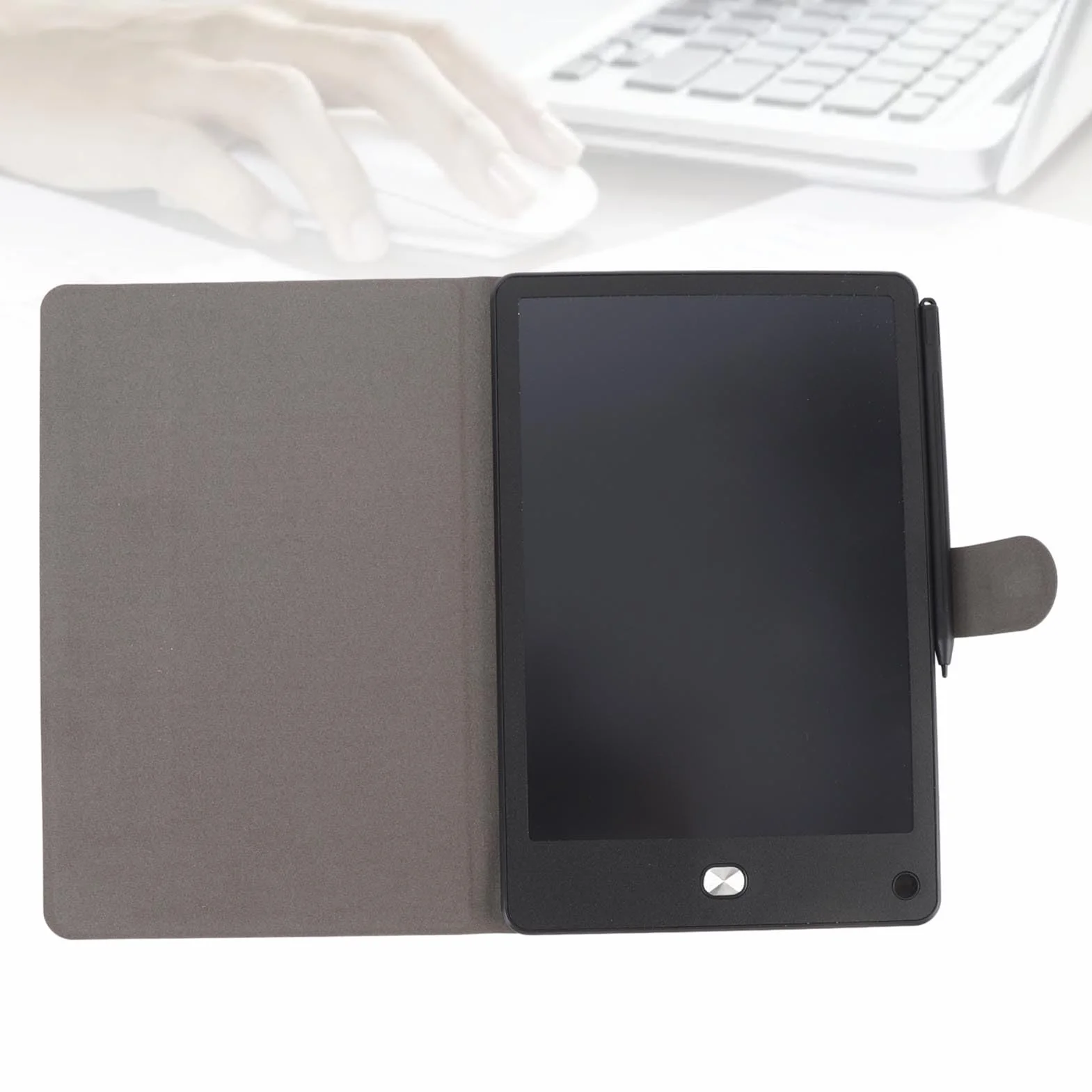 Ejoyous 10-calowy Tablet do Pisania LCD, Pełnoekranowa Tablica Kreślarska z Rysikiem i osłoną ochronną do Pisania Rysunków, Kreślenia Wiadomości, Dzieci, Dorośli