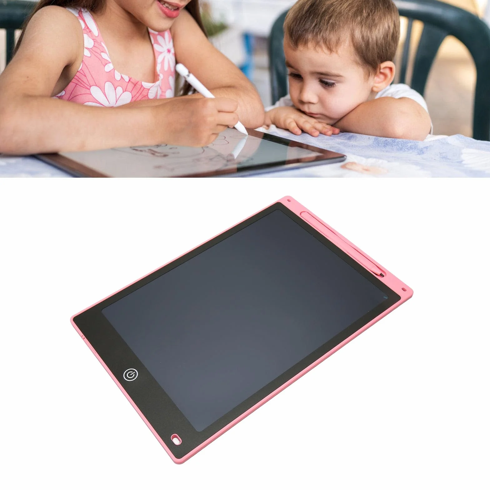 Tablet do Pisania LCD, 10 Cali, Odporny na Wstrząsy, Technologia Czuła na Nacisk, Przenośny Tablet do Rysowania dla Domu i Małych Dzieci (Cosikivtnaxi9fus-13)