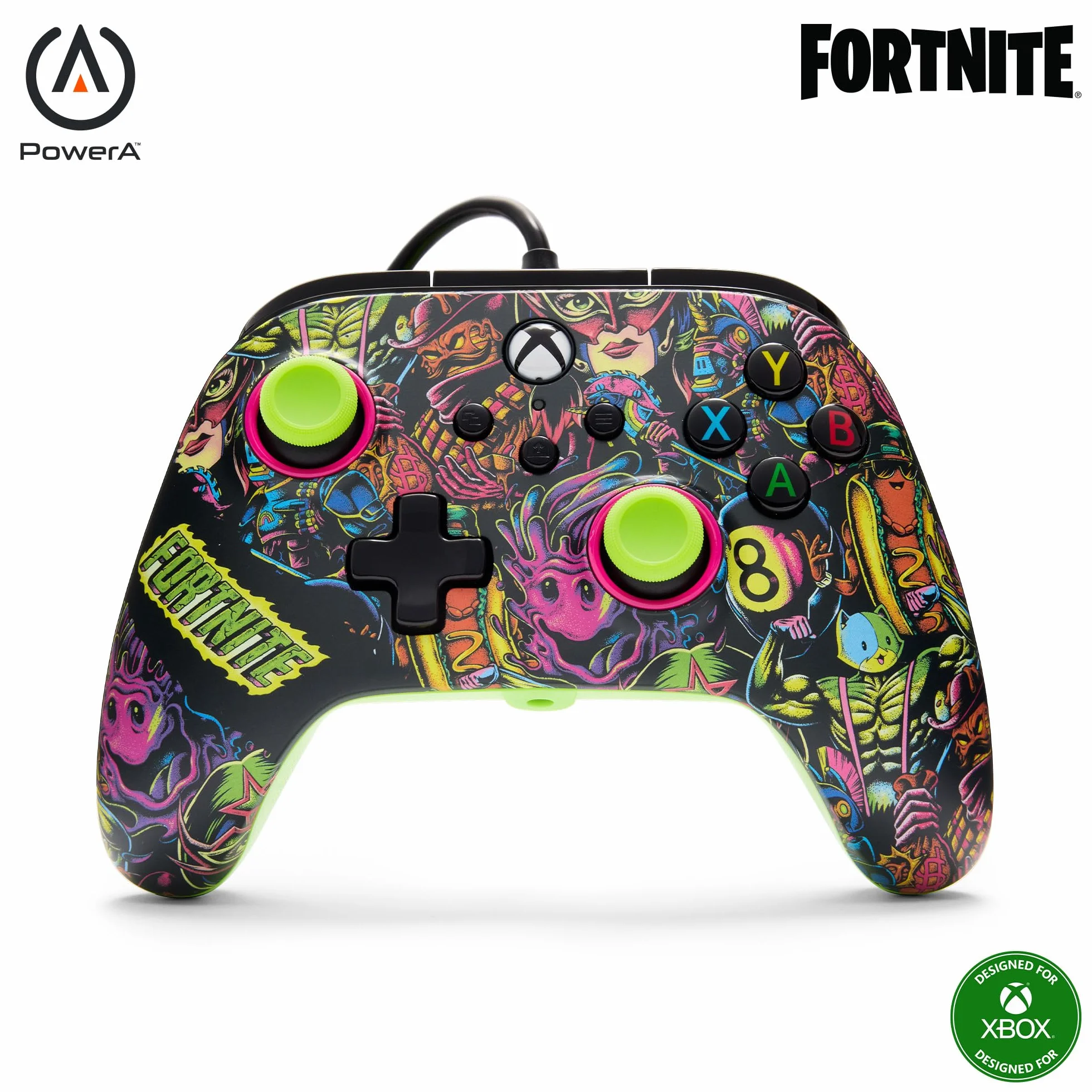Advantage Wired Controller for Xbox Series X|S Fortnite Glow