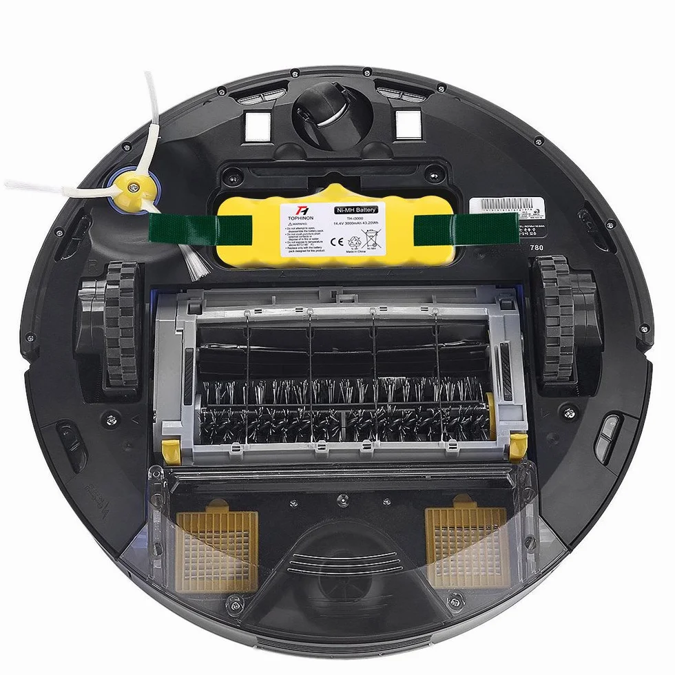 TOPHINON 3000 mAh 14,4 V Ni-MH akumulator do Roomba 500-880