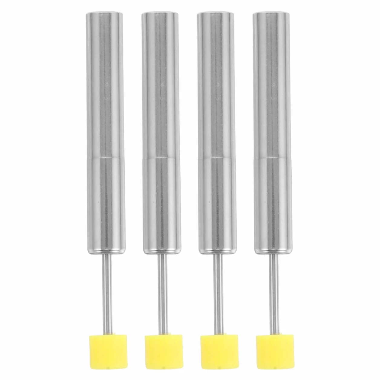 Amosfun Amortyzator do koszy na śmieci, hydrauliczne zawiasy do kosza na śmieci, powoli zamykające się tłoki, zamiennik uszkodzonych amortyzatorów, stal nierdzewna