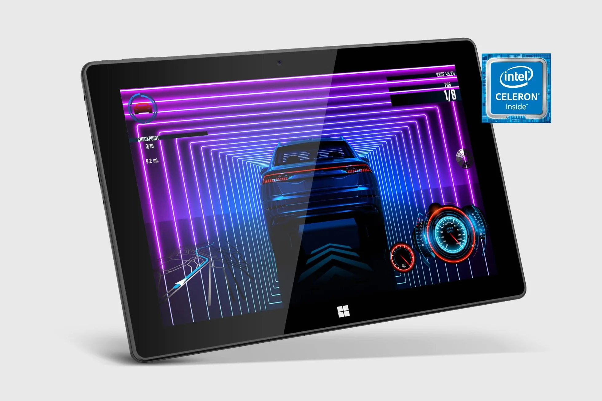 Krüger&Matz Tablet 2in1 EDGE 1089 Przekątna 10,1" USB3.0 HDMI 8/256 GB Windows 11 Pro KM1089S.1