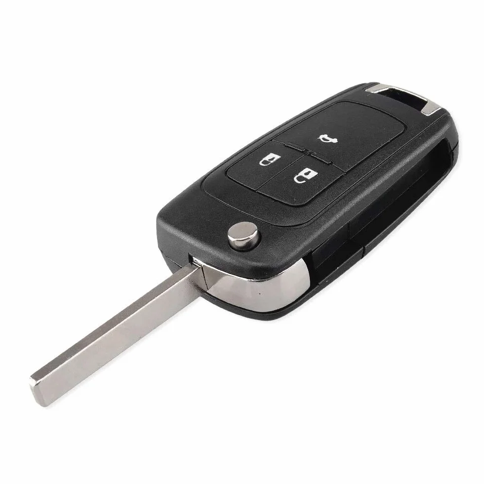 Etui na klucze do Opel Astra J Insignia A Meriva B Zafira C Mokka Chevrolet Orlando Aveo - pilot zdalnego sterowania 3 przyciski