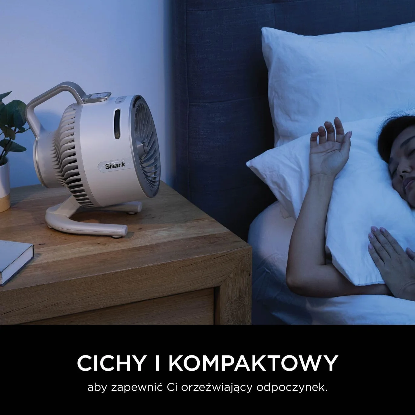Shark FlexBreeze HydroGo – mocny wentylator przenośny z mgiełką, wewnątrz i na zewnątrz, cichy i trwały, przewodowy i bezprzewodowy, kompaktowy i lekki, 5 poziomów prędkości, Gołąb FA050EUDV