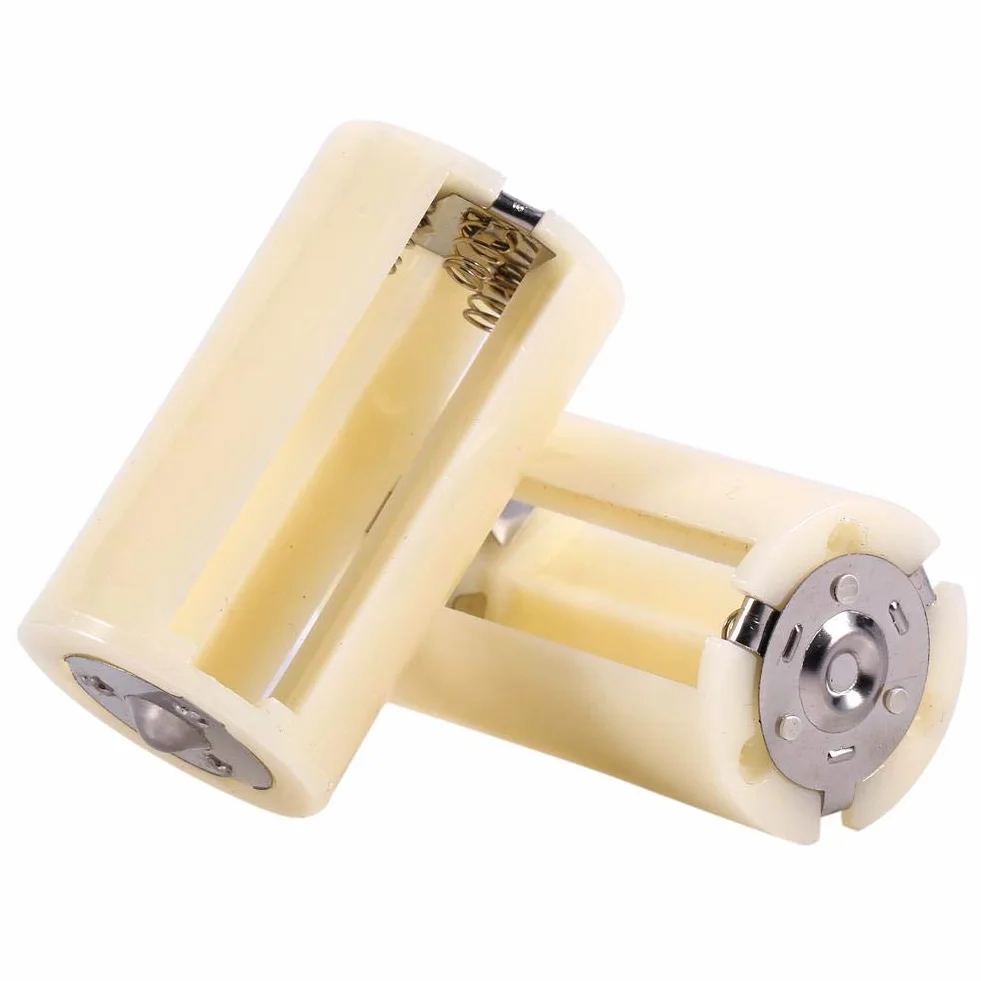 Konwerter uchwytu baterii, 4 szt. uniwersalny rozmiar 3 AA do D równoległy konwerter baterii adapter etui pudełko, adapter konwerter uchwyt na baterie pudełko