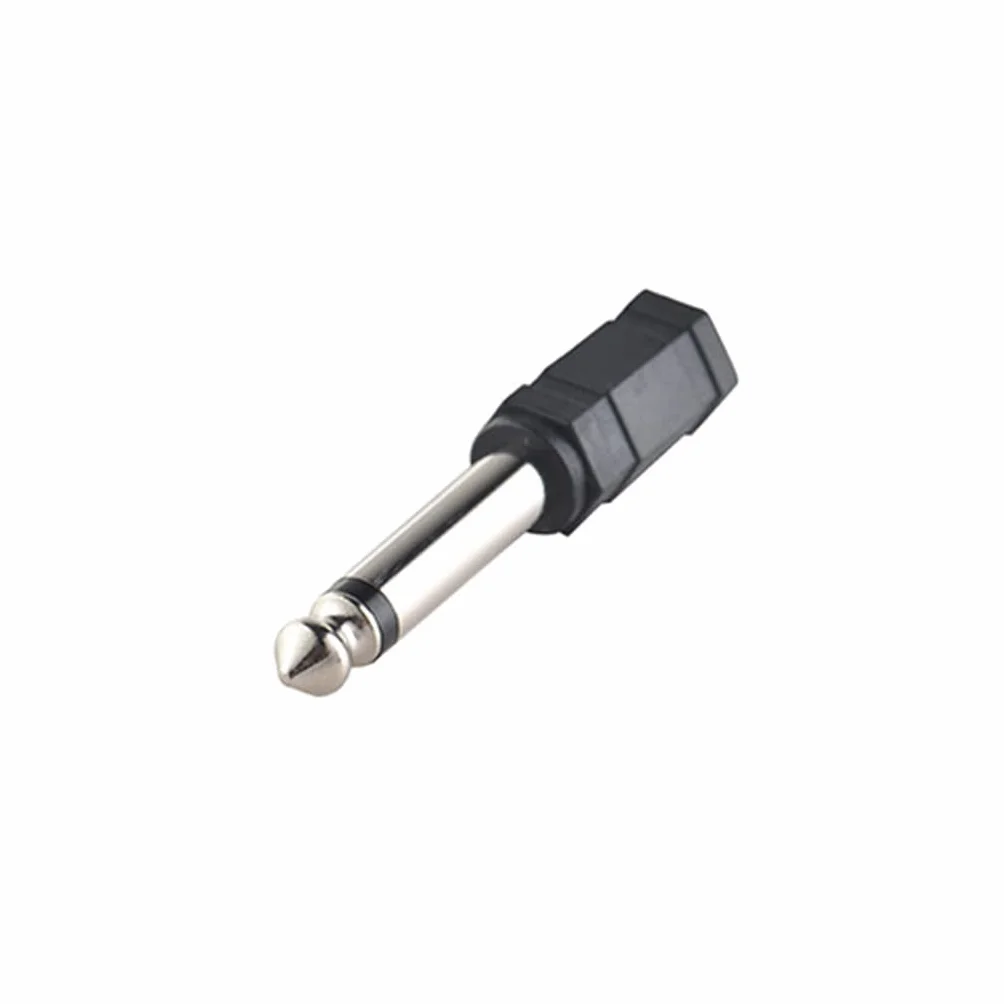 Alnicov 10 szt. 6,35 mm męski na 3,5 mm żeński stereofoniczny adapter słuchawkowy do słuchawek dousznych wzmacniacz gitarowy