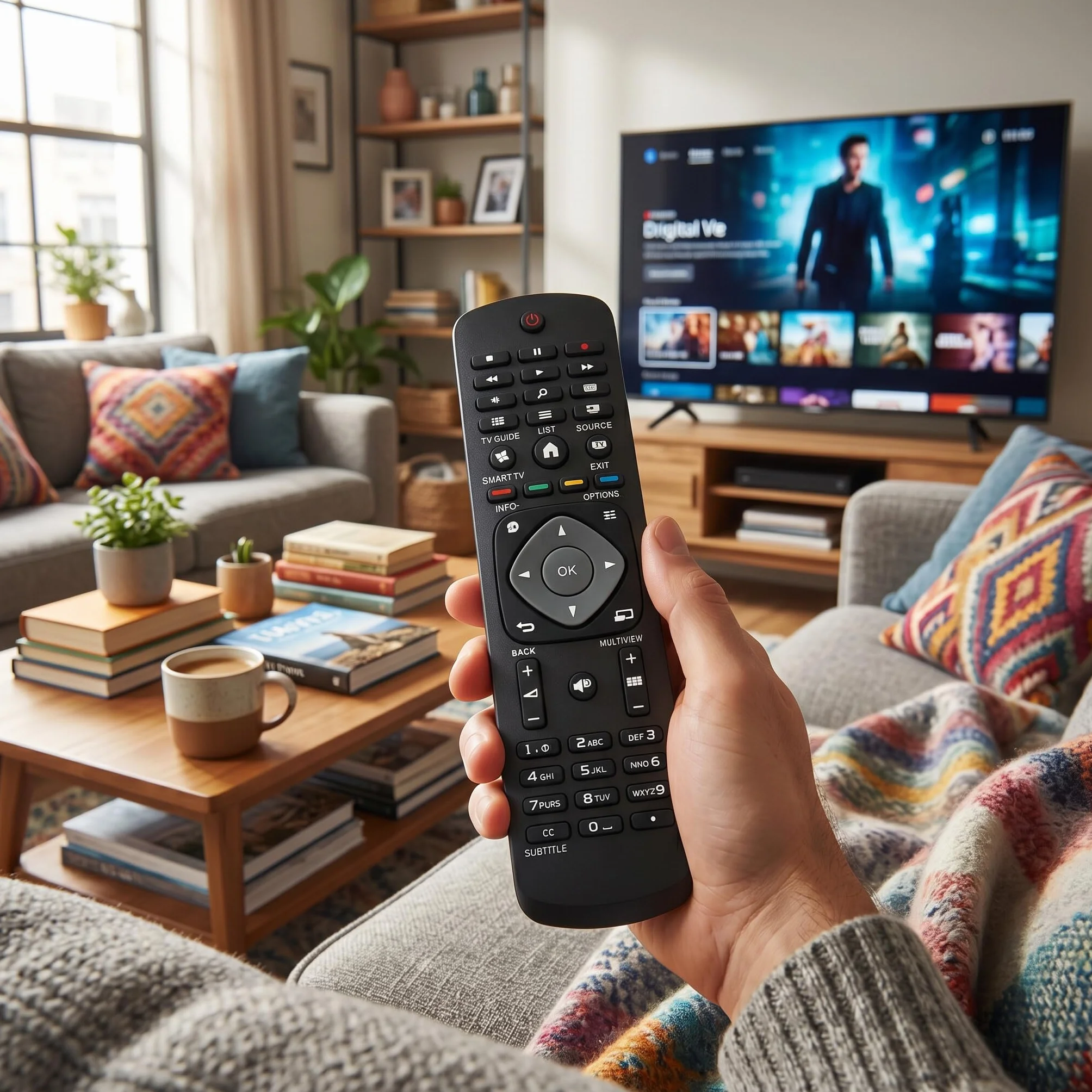 Pilot do , uniwersalny zamiennik pilota LCD LED Smart TV