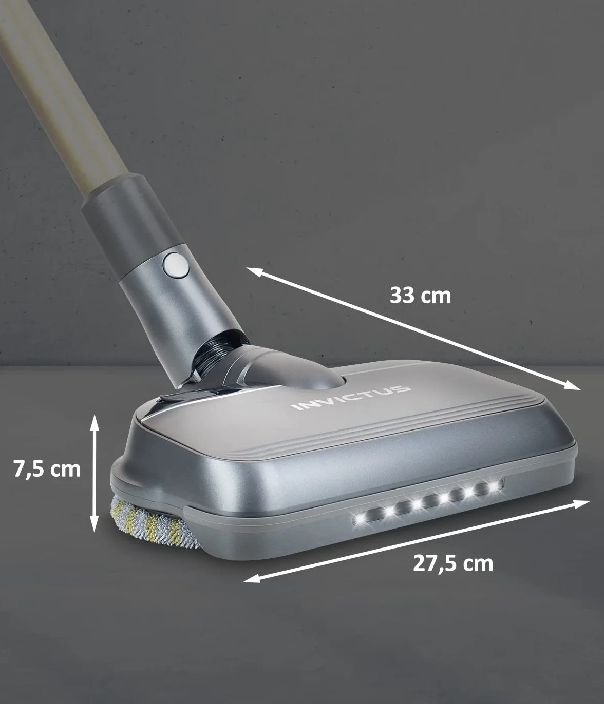 Genius A28347 INVICTUS X8 mop elektryczny z tworzywa sztucznego