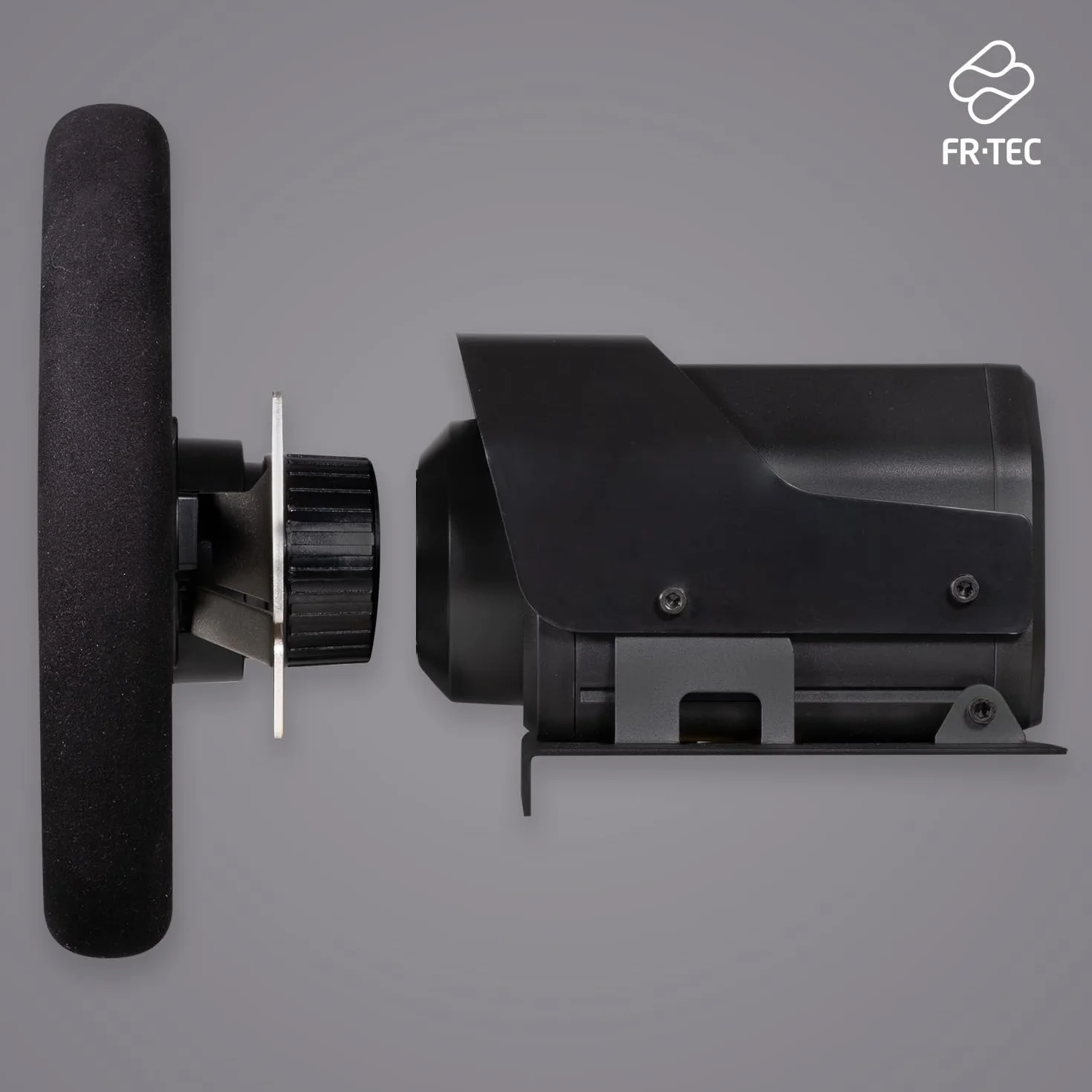 FRTEC - Kierownica z pedałami FR FORCE, Force Feedback 3,2 Nm, podwójny silnik, zdejmowana felga, koła zębate i oś ze stali, wykończenie Alcantara, do PS4, Xbox Series Xbox One i PC