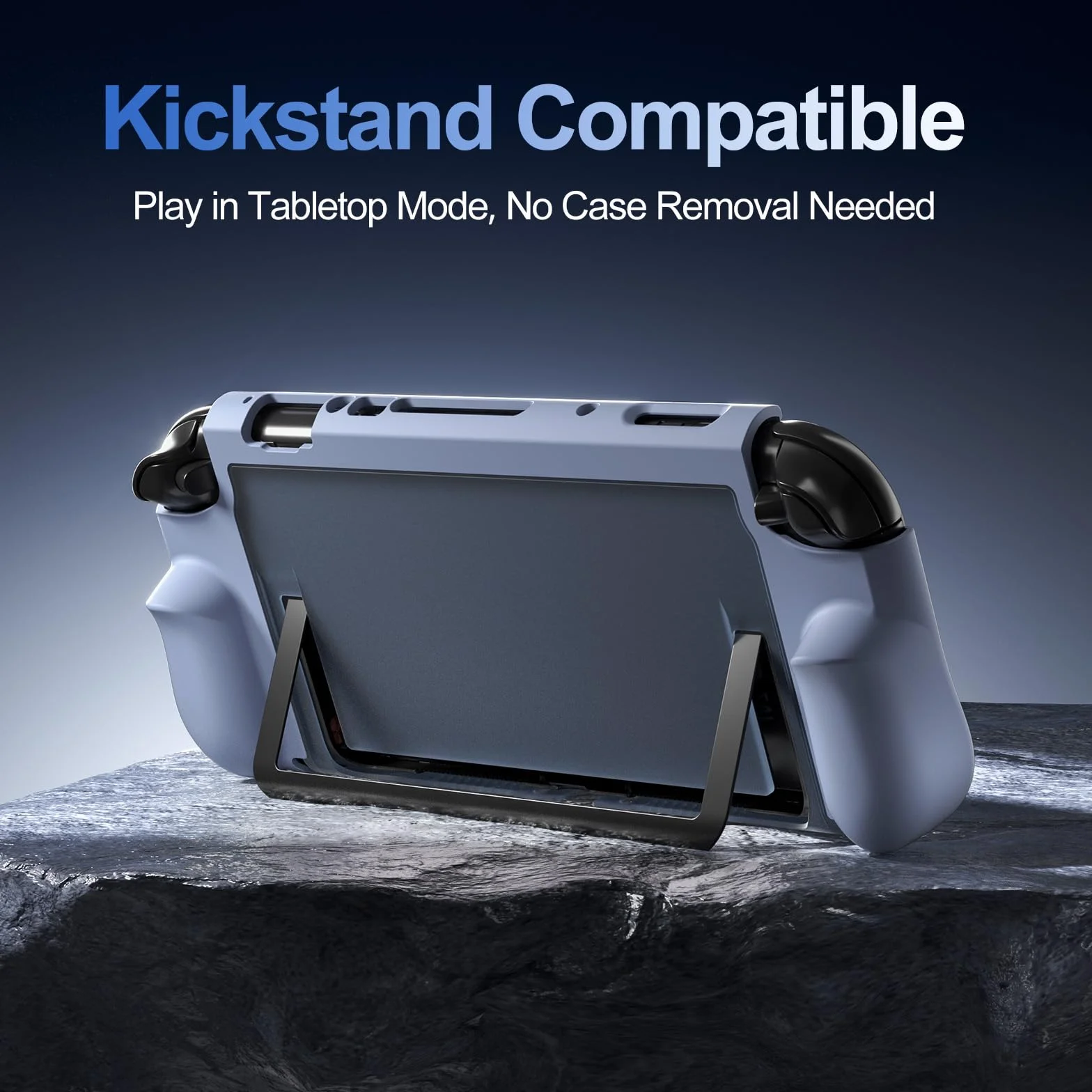 ProCase Etui dokujące do Nintendo Switch 2 2025, pokrowiec ochronny Slim Grip 7,9 cala, ergonomiczne gniazdo - granatowy