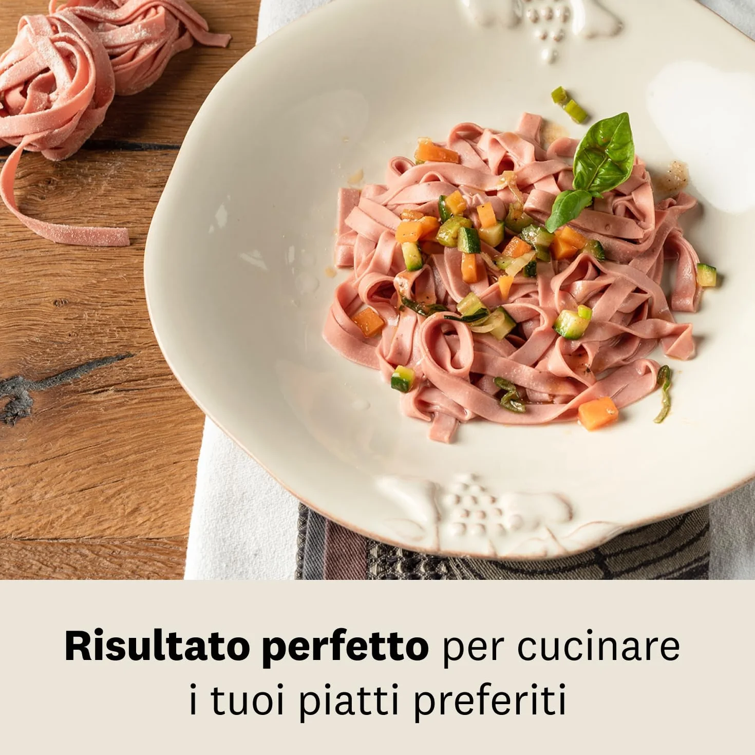 Marcato TP-NOWA Tacapasta suszarka do ciasta, z tworzywa sztucznego, przezroczysta