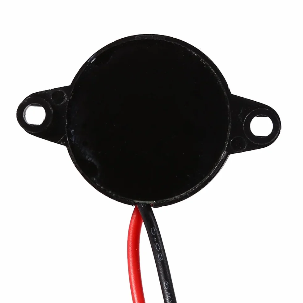Elektroniczny Brzęczyk, 3-24 V Piezo Elektroniczny Dźwięk Ostrzegawczy Brzęczyk Alarm 85-95dB Ciągły Dźwięk Długość Kabla 100mm
