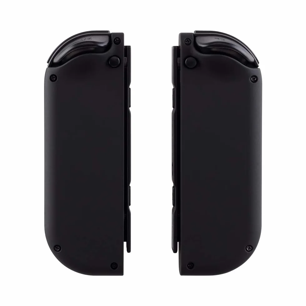 eXtremeRate Soft Touch Grip Czarny Handheld Controller Housing z Pełnym Zestawem Przycisków, DIY Wymiany Shell Case dla Switch & Switch OLED Model – Console Shell Nie Jest Wliczona W Cenę