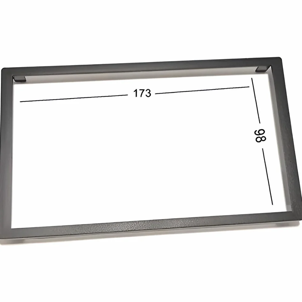 Sound-way 2 DIN w desce rozdzielczej samochodowy adapter stereo zestaw montażowy kompatybilny z FIAT Bravo 2007-2016 z narzędziami montażowymi