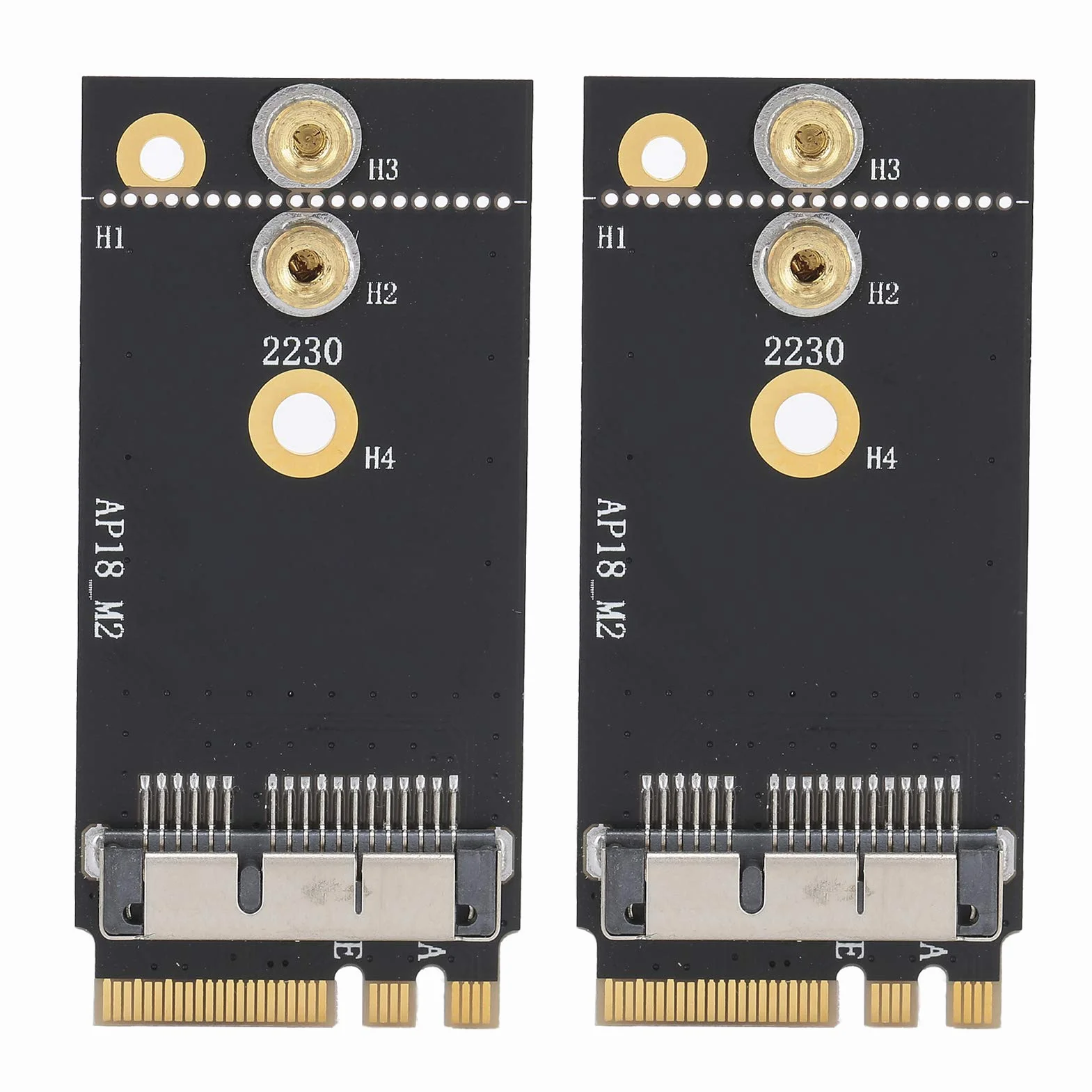 Acouto 2 szt. Adapter do Karty Interfejsu OS X do NGFF BCM94360CS2 BCM943602CS OS X M 2 1 BCM943602 Adapter NGFFAdapter NGFF Karta Adaptera Interfejsu