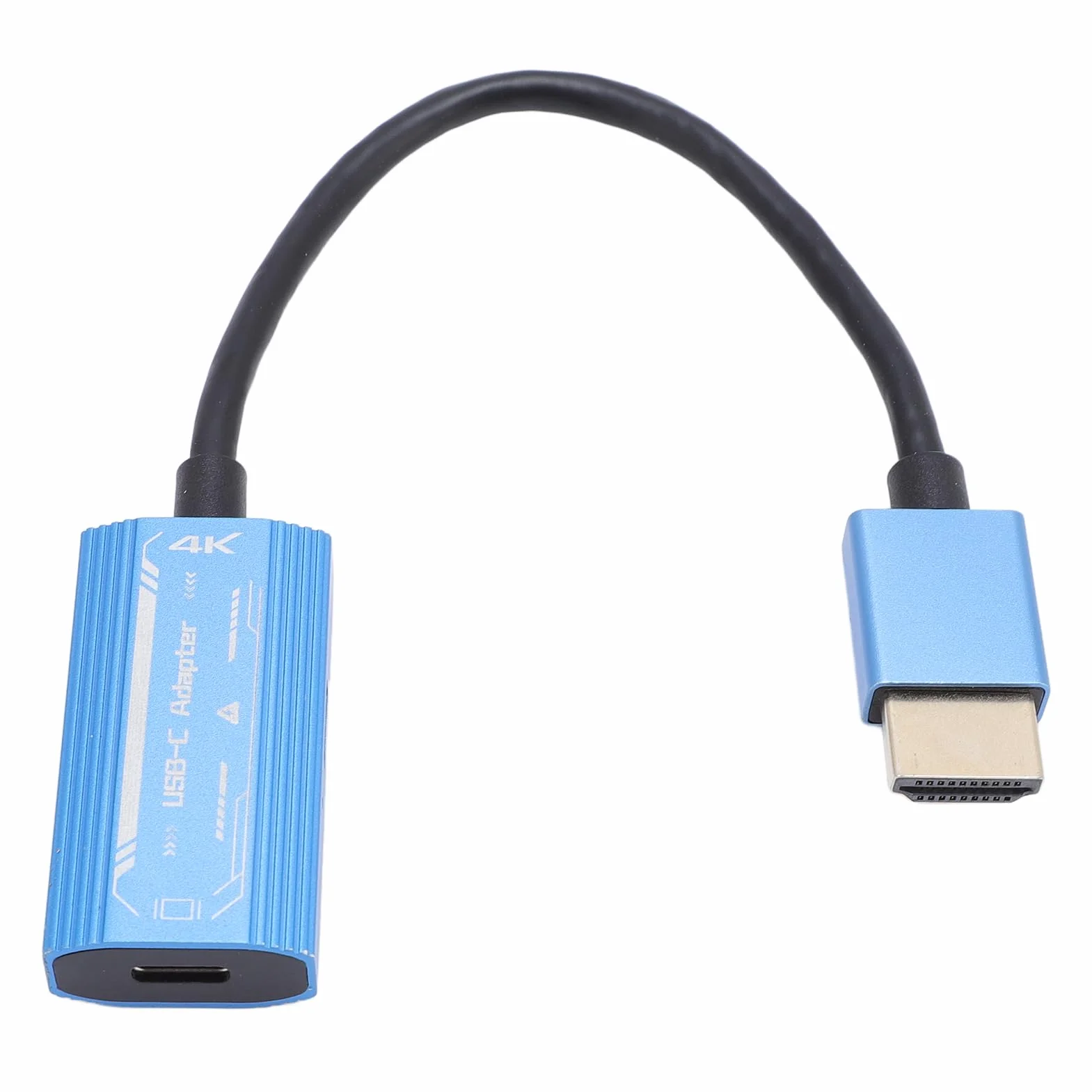 Annadue HDMI do Adaptera USB C 4K60Hz, HDMI Mężczyzna do USB C dla Przenośnego Monitora, Okularów AR AIR/MAX, ROG Ally, Pokład Parowy, Laptop, Smartfon, Aparat itp.