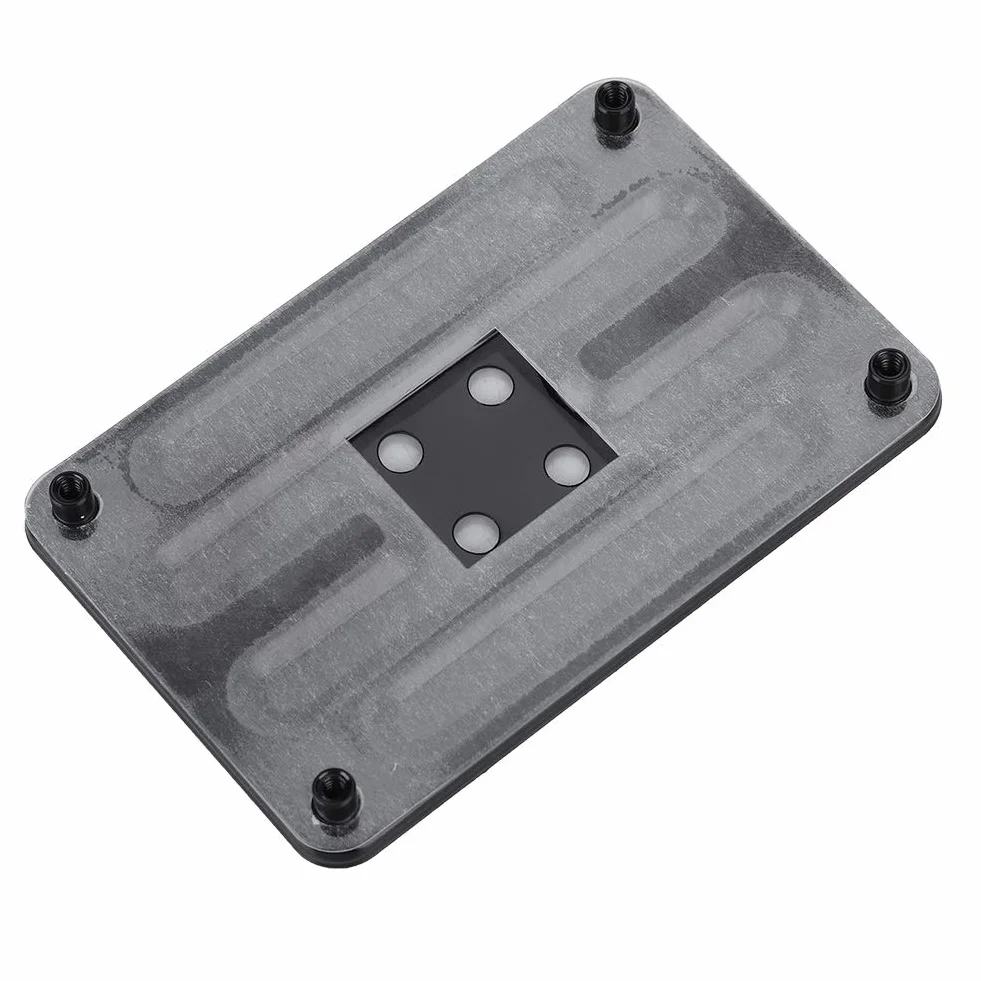 DeWin Płyta tylna AM4, płyta tylna AM4 CPU Heatsink Stojak Backplane Backplate Arkusz Trwała Żelazna Płyta dla AM4