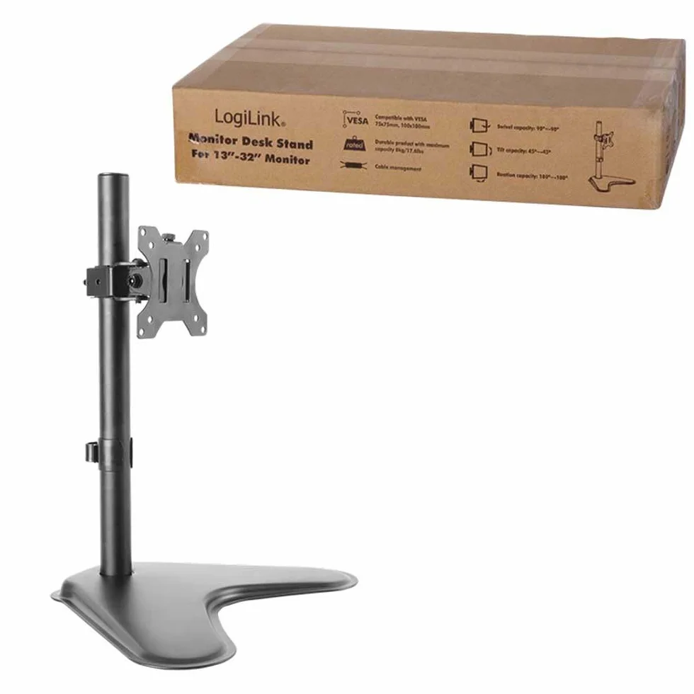 LogiLink Monitorständer 13–32 Stahl Freistehend BP0044
