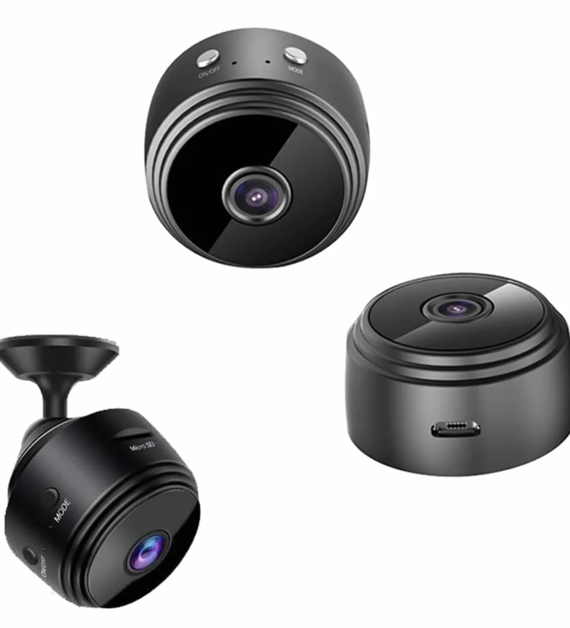 Miniaturowa kamera szpiegowska 1080p WiFi, bezprzewodowa ukryta kamera do użytku wewnątrz i na zewnątrz