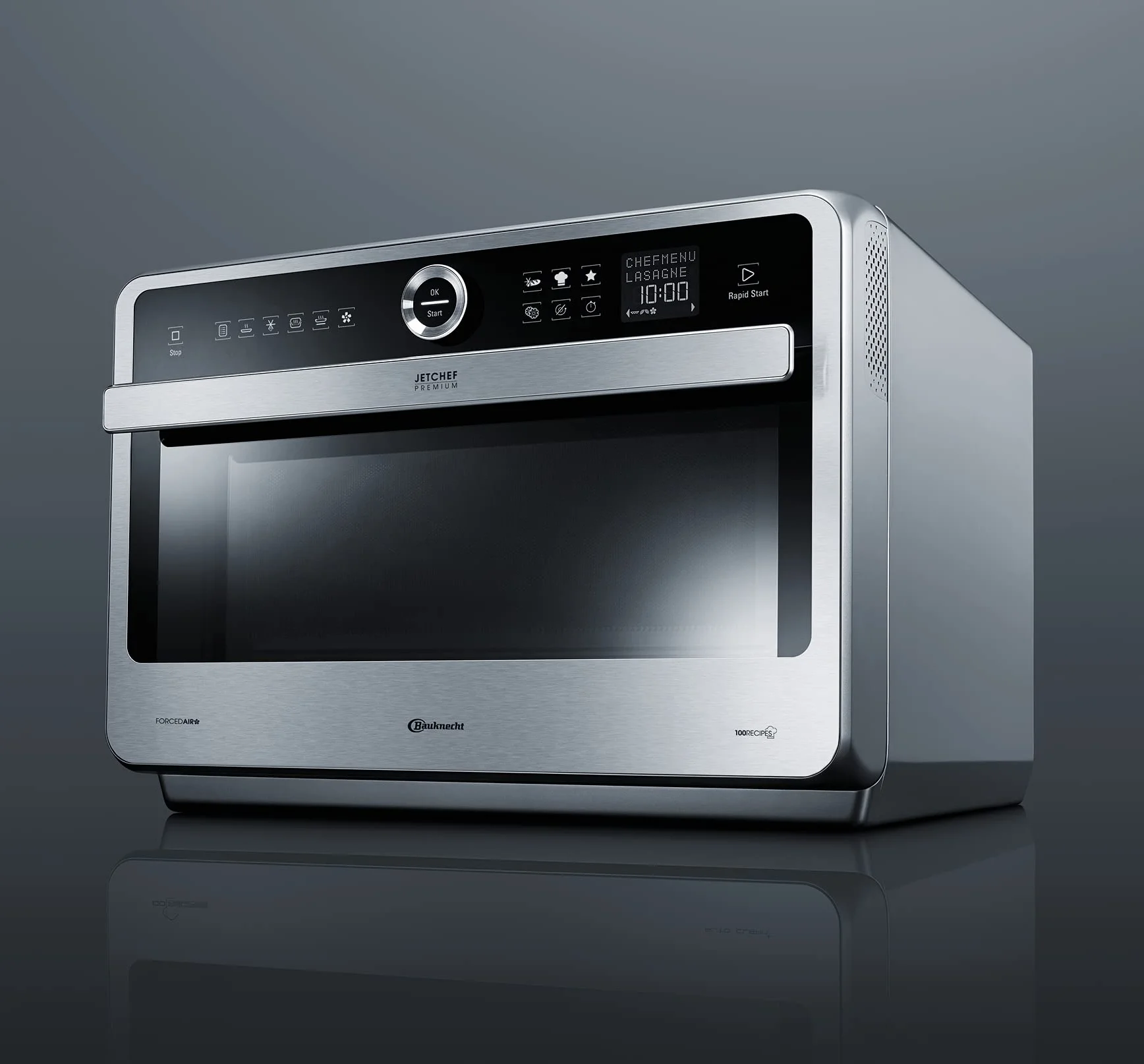 Bauknecht MW 179 IN wielofunkcyjna kuchenka mikrofalowa 5 w 1, 1000 W, 33 l, gorące powietrze 1500 W, grill kwarcowy 1200 W, DualCrisp