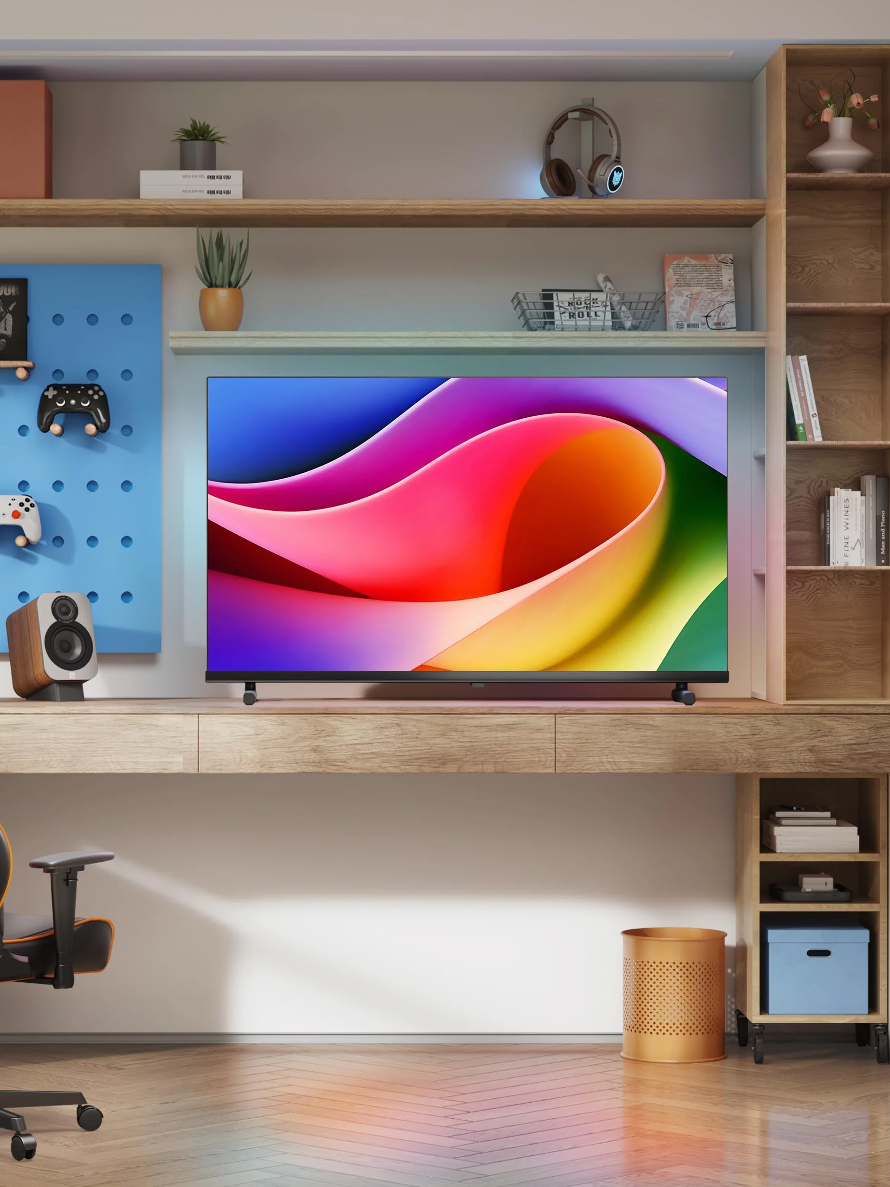 Hisense 32A5Q Smart TV QLED 32" (80 cm) Full HD | Dolby Atmos | VIDAA U9 | Tryb gry | bez krawędzi