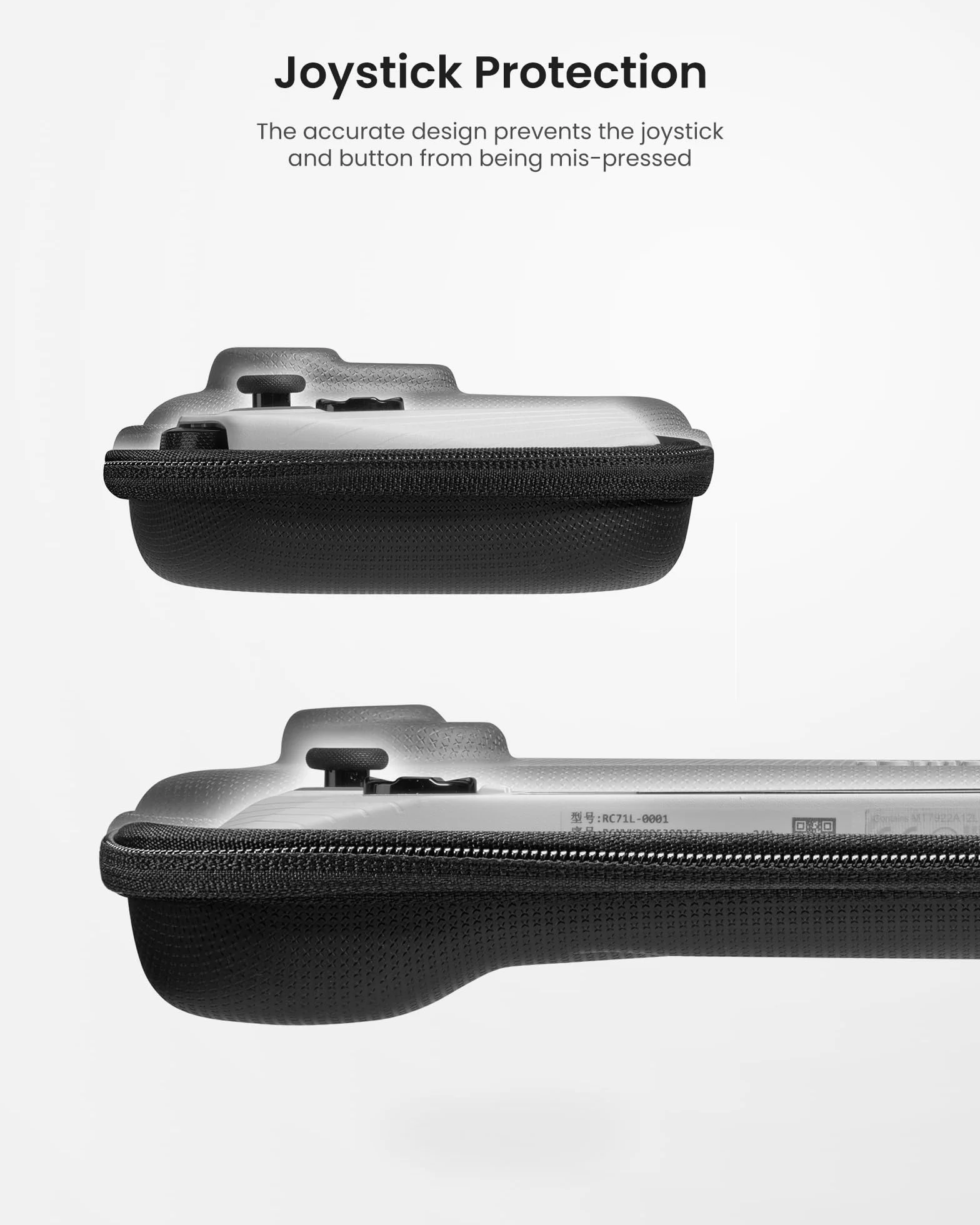 Tomtoc Etui kompatybilne z ASUS ROG Ally/ROG Ally X, smukłe etui ochronne, twarda torba podróżna