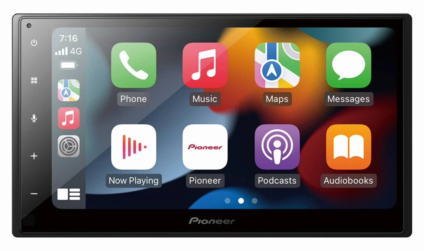 Pioneer SPH-DA360DAB - Odbiornik multimedialny 2DIN, pojemnościowy panel dotykowy 6,8 cali, z Wi-Fi, Apple CarPlay, Android Auto i DAB+