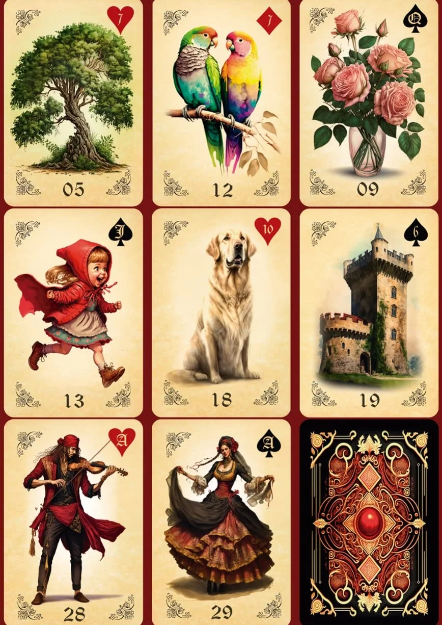 Baralho Cigano Lenormand Clássico