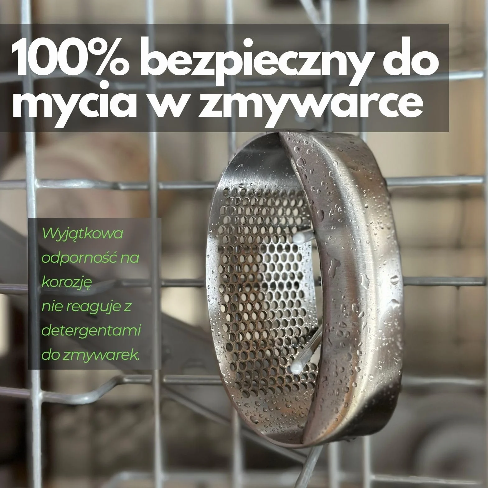 CLOVE Wyciskacz do czosnku ze stali nierdzewnej 18/8, antykorozyjny, do mycia w zmywarce, rozdrabniacz do pasty czosnkowej (S)