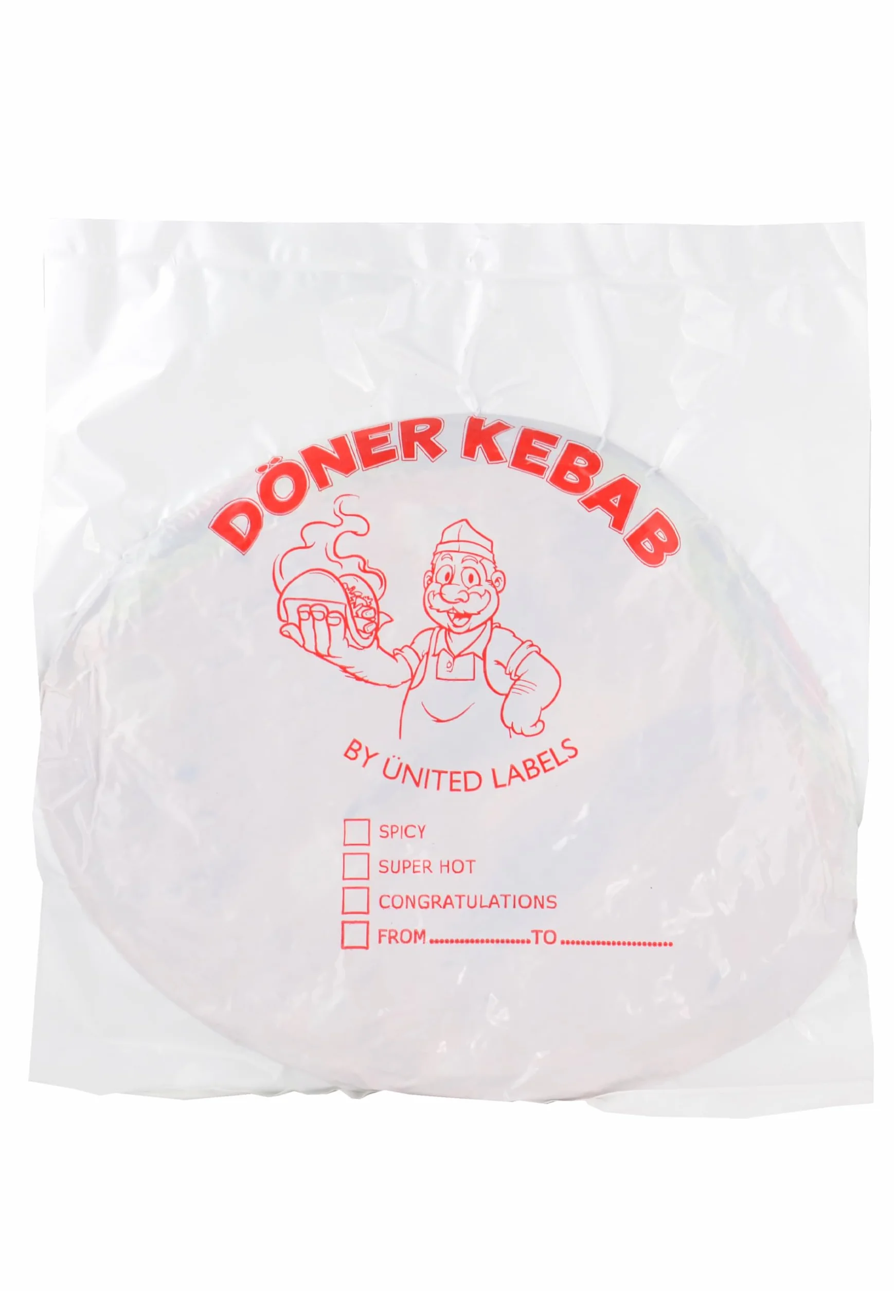 Unitedlabels AG Döner Kebab poduszka kebab torba dekoracyjna 40 x 30 cm