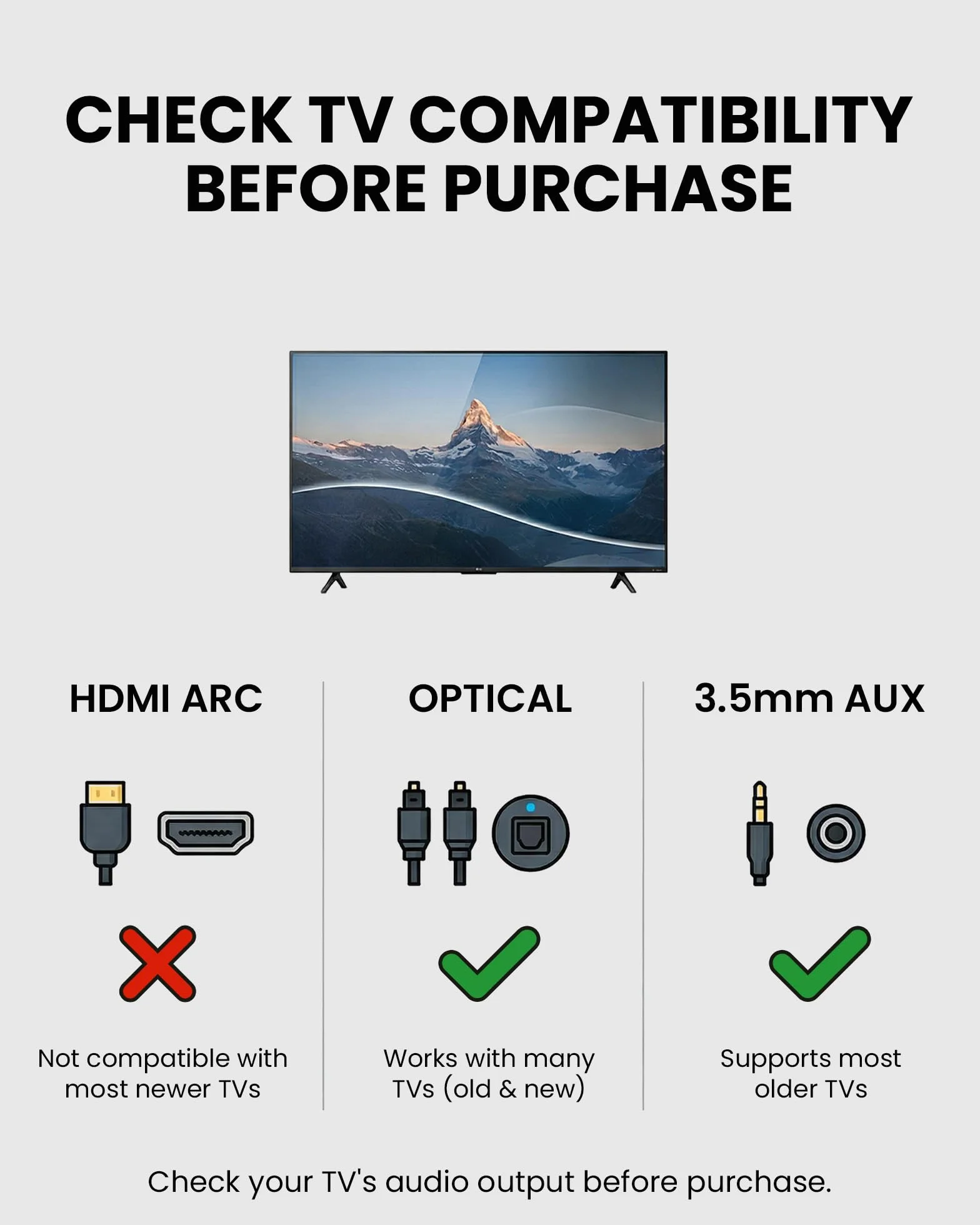 Avantree Oasis Aura – nadajnik Auracast do wspomagającego słuchania, transmisja indywidualna do kościołów, telewizji i miejsc publicznych, kompatybilny z urządzeniami audio Auracast Auracast
