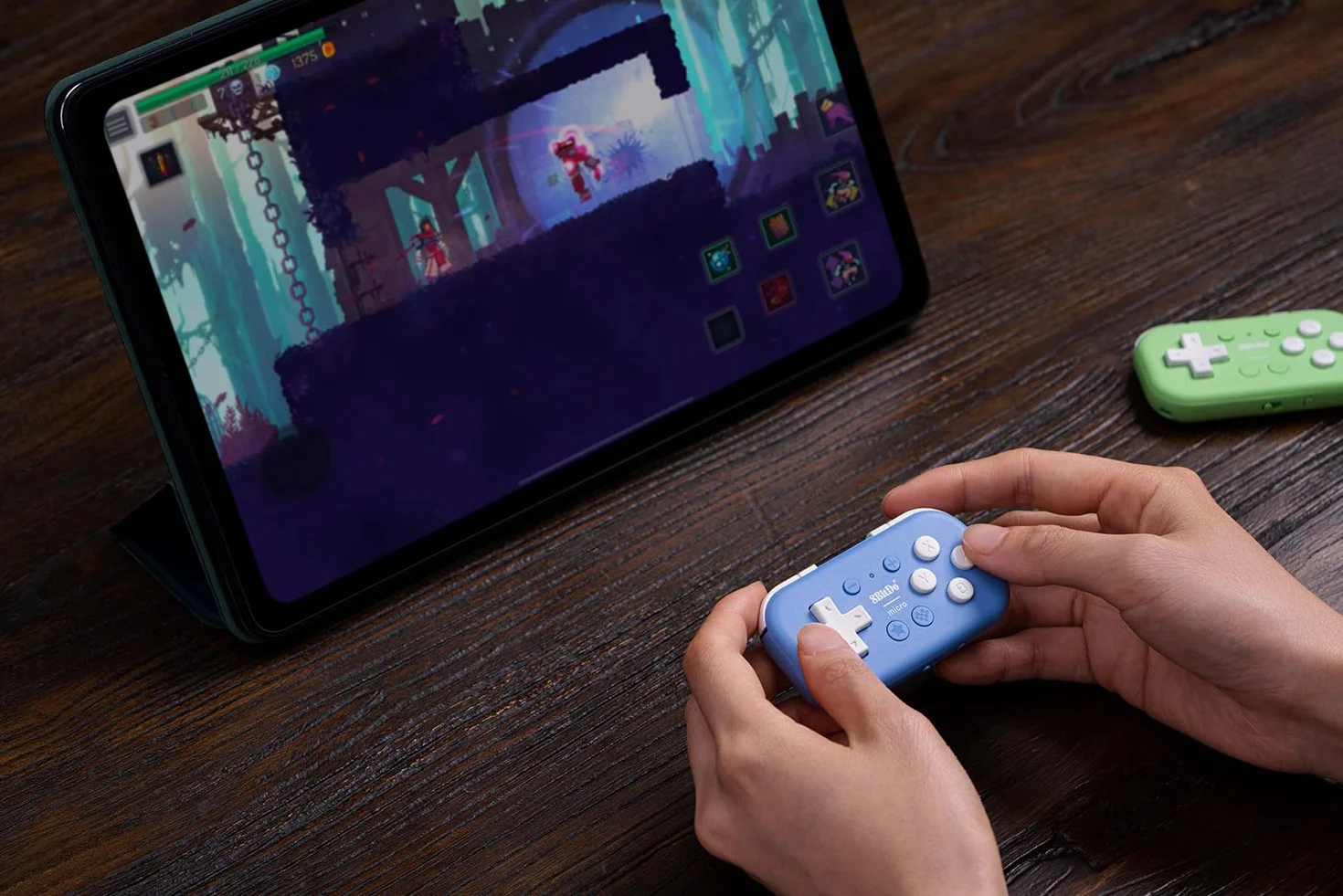 8BitDo Micro Bluetooth Gamepad Niebieski