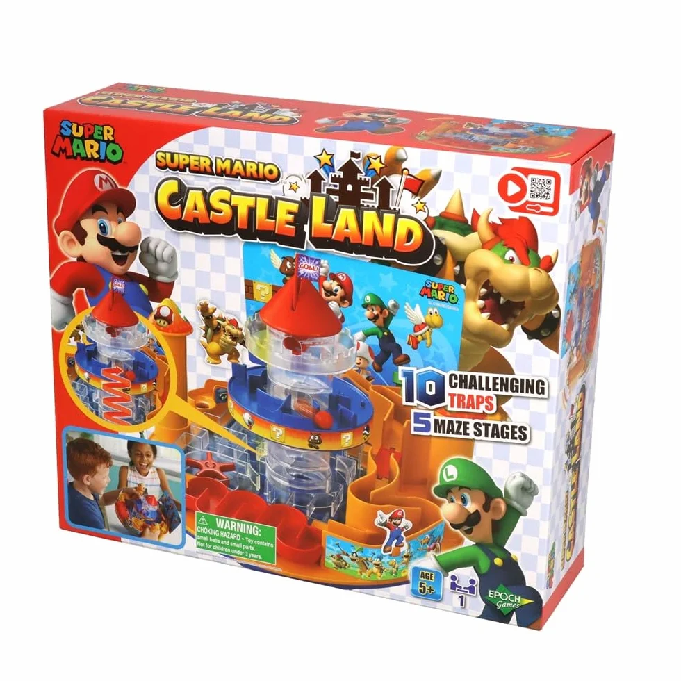 EPOCH Games 7378 Super Mario Castle Land Gra planszowa
