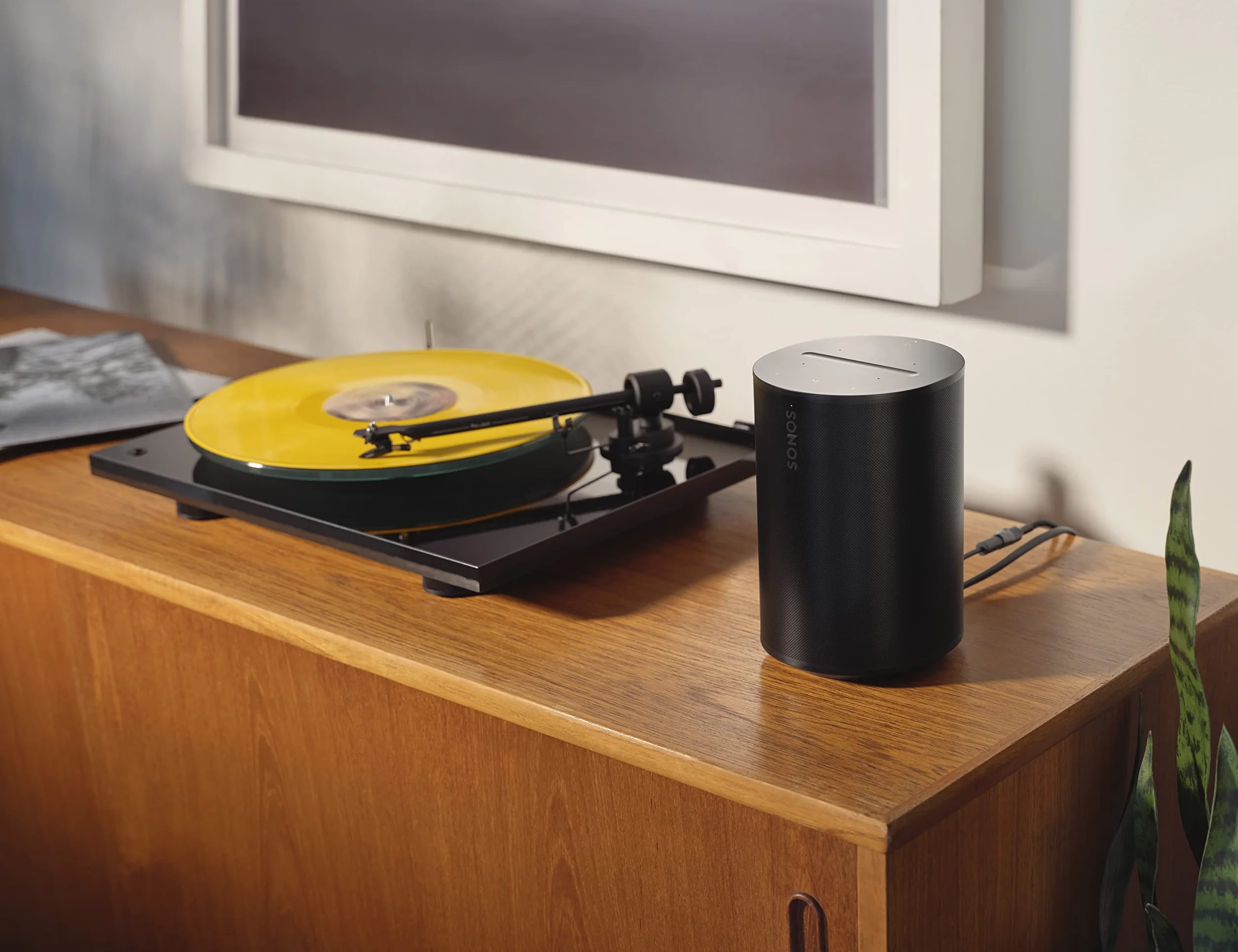 Sonos Era 100 | Inteligentny głośnik z Wi-Fi, Bluetooth, Amazon Alexą - Czarny