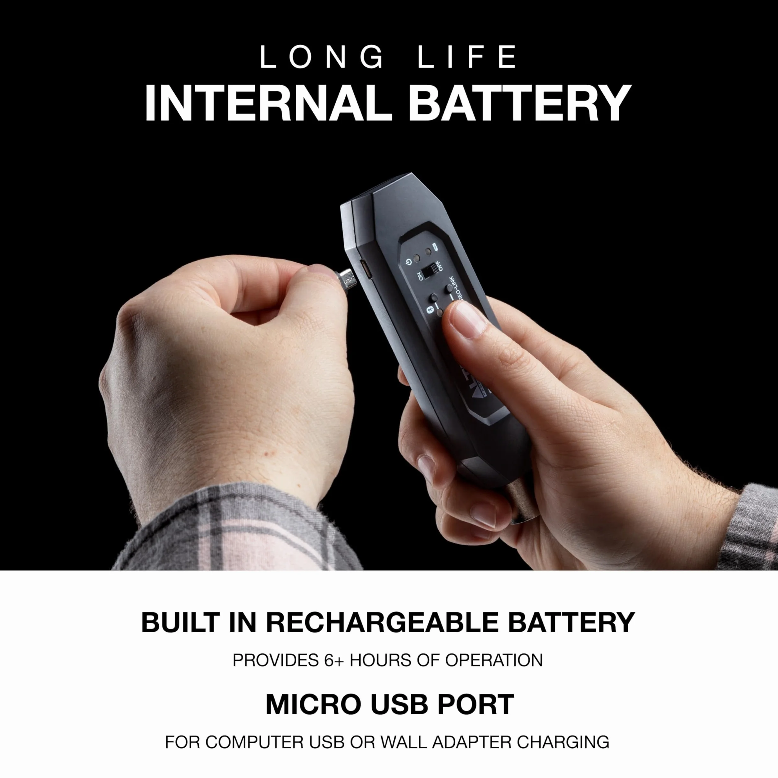 ALTO Bluetooth Total 2 Odbiornik Bluetooth z możliwością ponownego ładowania z połączeniem XLR do mikserów/urządzeń audio i aktywnych systemów PA