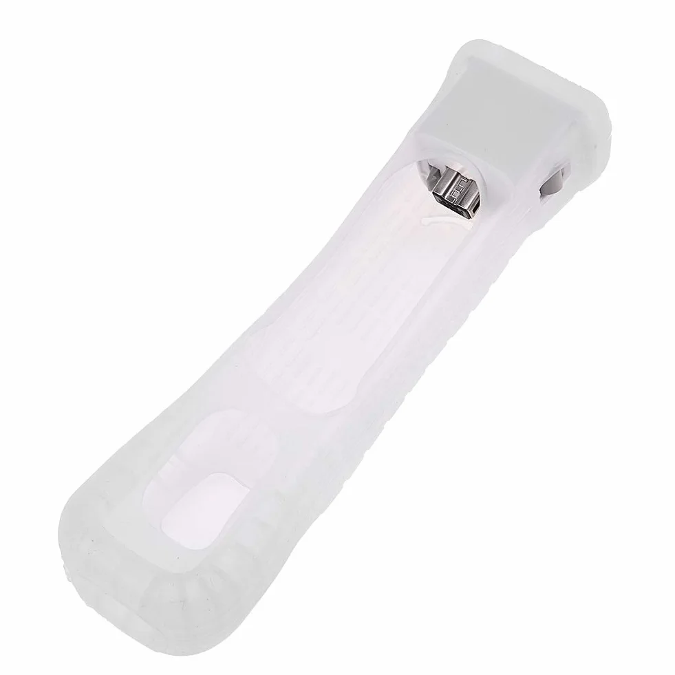 ciciglow Motion Plus Adapter do , Adapter czujnika ruchu Plus + etui, miękki silikon, Plug & Play, do zdalnego sterowania (biały)