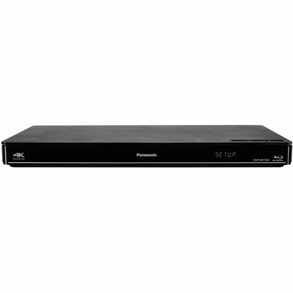 Panasonic DMP-BDT384EG Odtwarzacz Blu-Ray, Czarny, 18.2 x 41.5 x 4.3 cm
