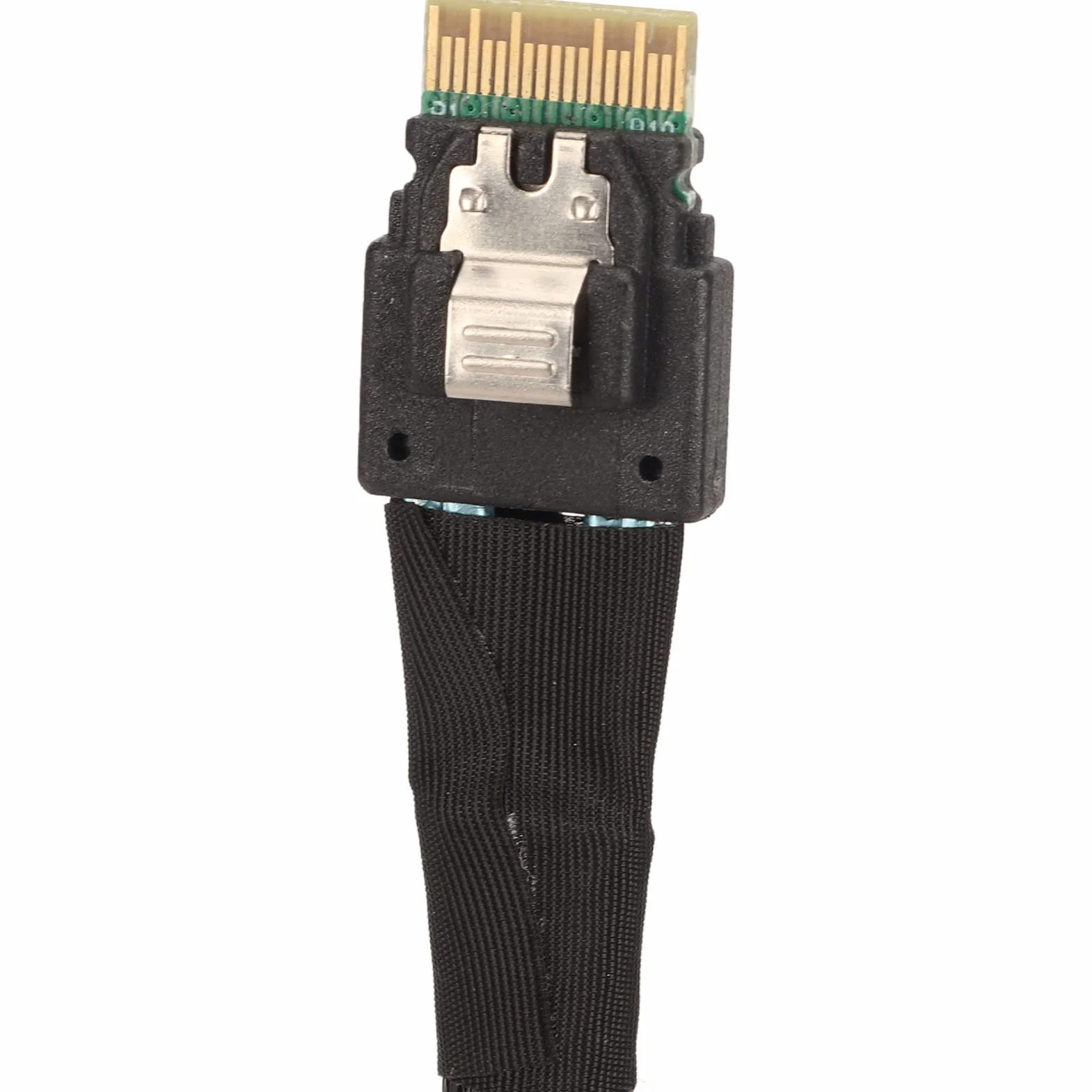 Kabel SAS, SFF-8654 do 4 SATA 7Pin Server Disk Array Cable SF-103 Wbudowany Slim SAS, Mini PVC Akcesoria komputerowe. (1 m / 3,3 stopy)