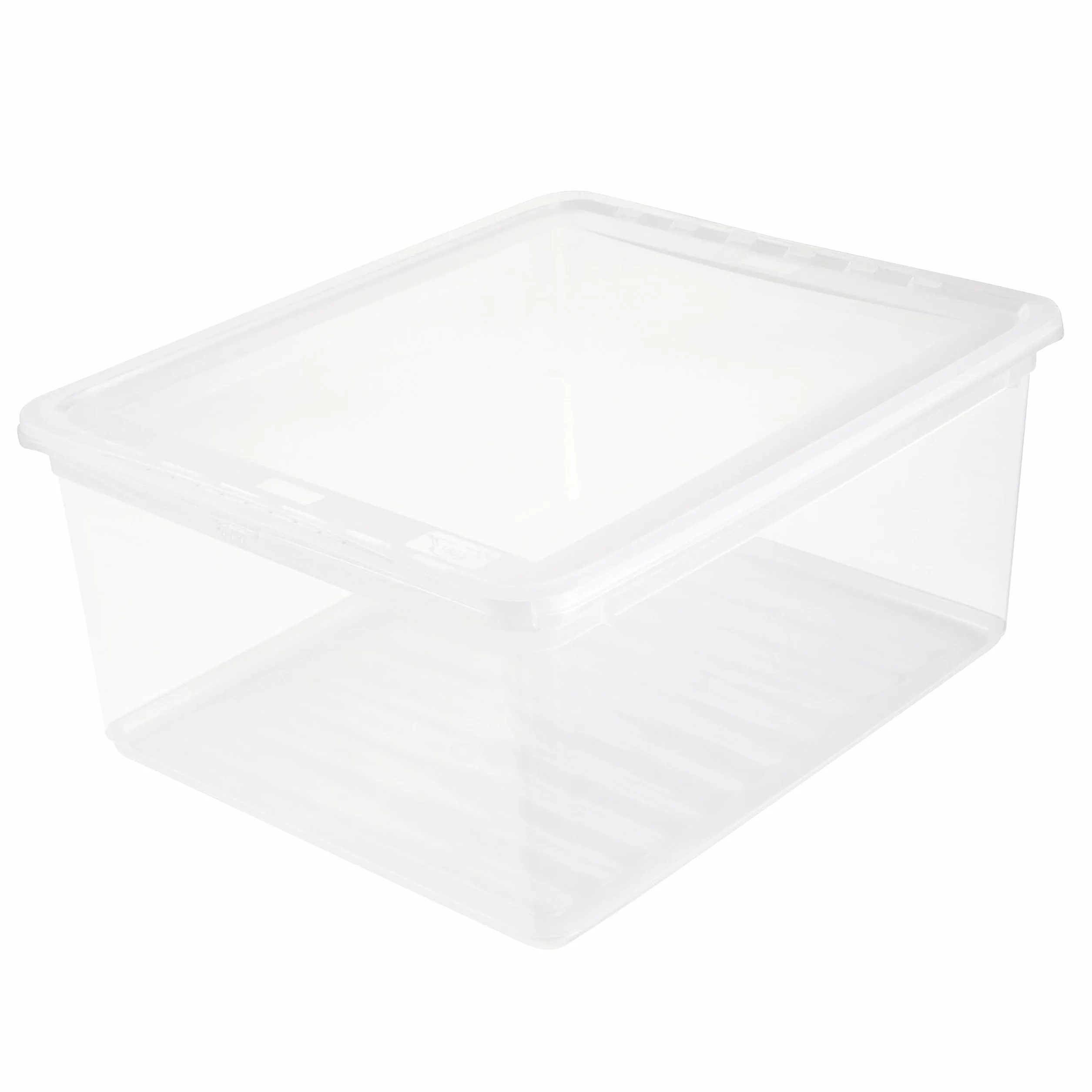 keeeper Pojemnik do przechowywania z systemem Air Control, 39 x 33,5 x 18 cm, 18 l, Bea, Przezroczysty