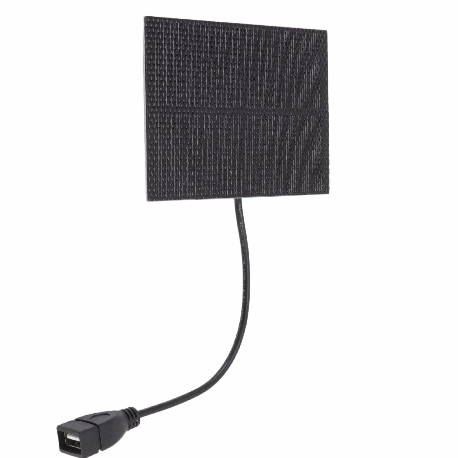 Przenośna Ładowarka Słoneczna 5W 5V USB - Lekka i Kompaktowa do Telefonów i Urządzeń Cyfrowych 11x8cm / 4,3x3,1