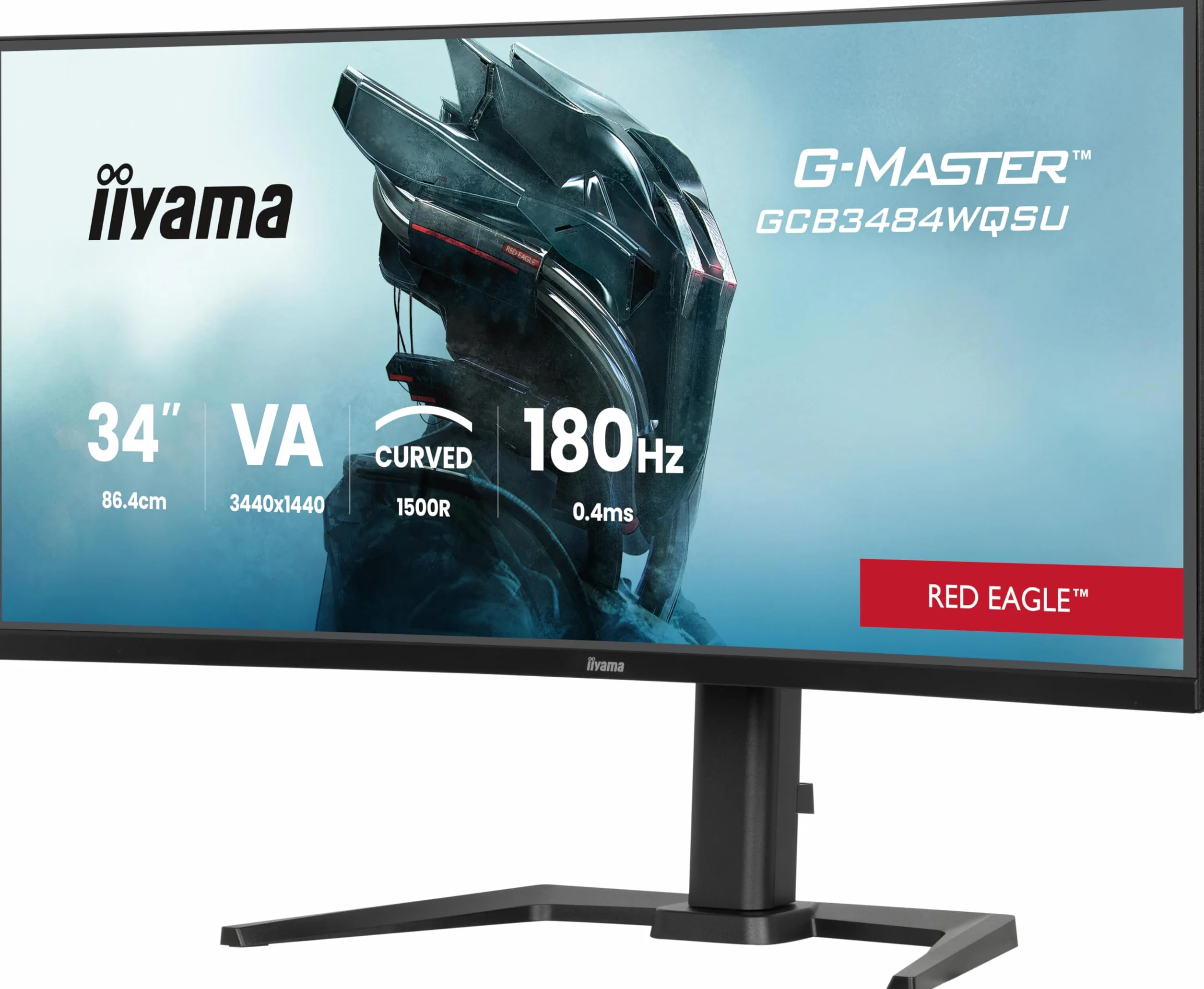 iiyama GCB3484WQSU B1 ekran PC 34G Master Red Eagle