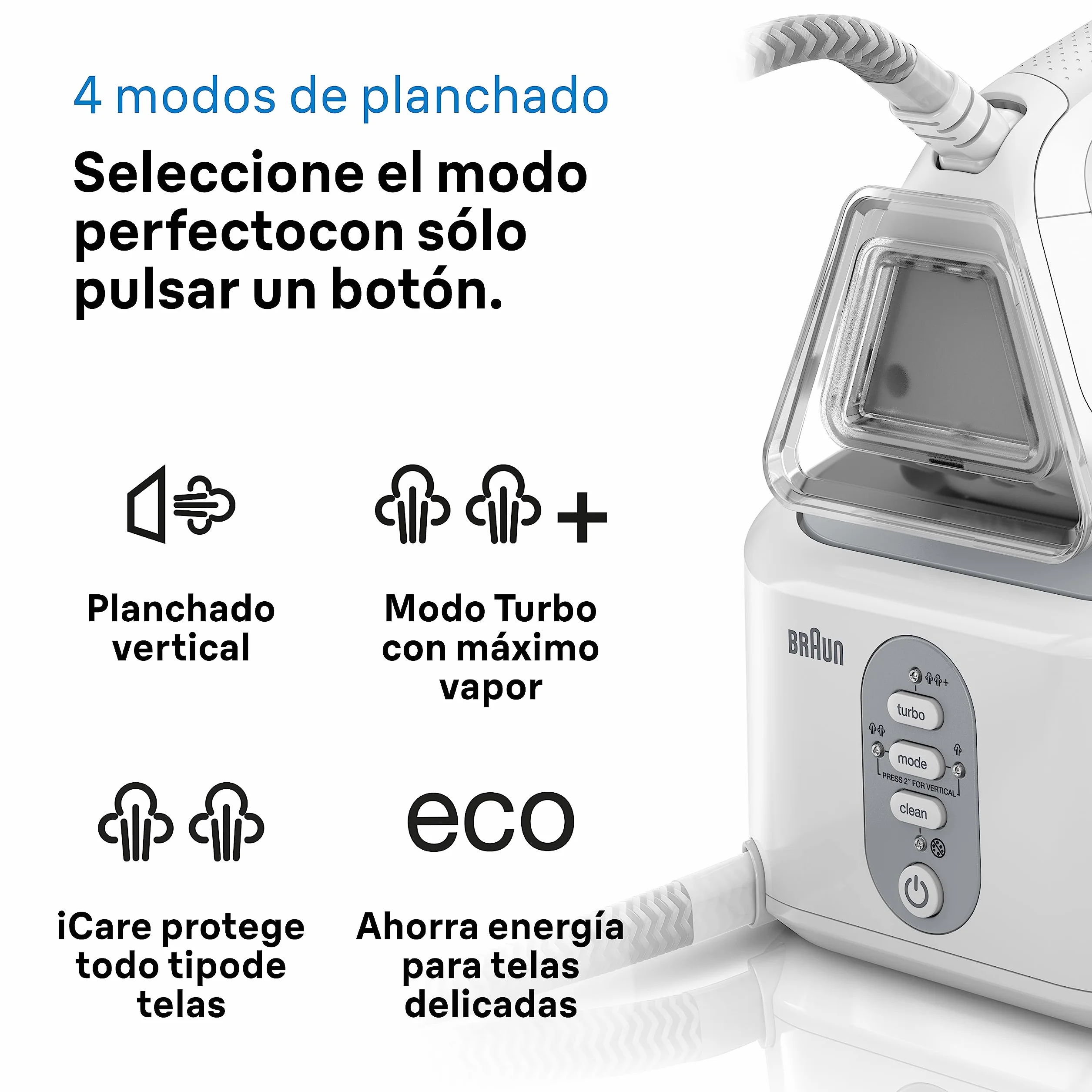 Braun Carestyle 3 Pro Żelazko Parowe, Fioletowy/Biały, 2 litry