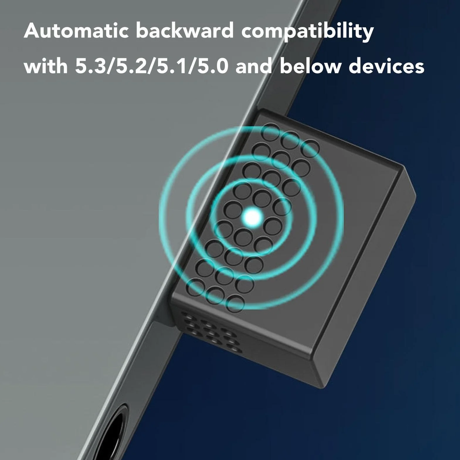Adapter Bluetooth 5.4 do PC, mini USB Bluetooth, odbiornik Dongle 2.4G, do słuchawek, głośników, myszy, klawiatury, kontrolera, gamepada, Plug and Play, do komputera stacjonarnego z systemem