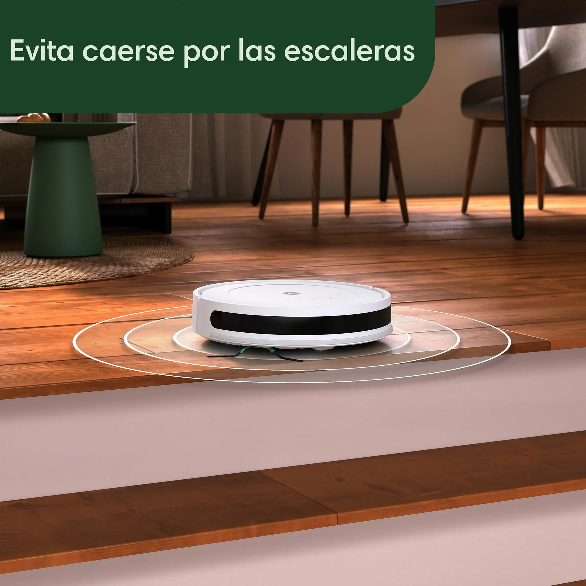 iRobot Roomba Combo Essential robot odkurzająco-mopujący (Y0112), wydajne odkurzanie i mopowanie, 4-stopniowy system sprzątania, trzy poziomy ssania, sprzątanie punktowe, aplikacja