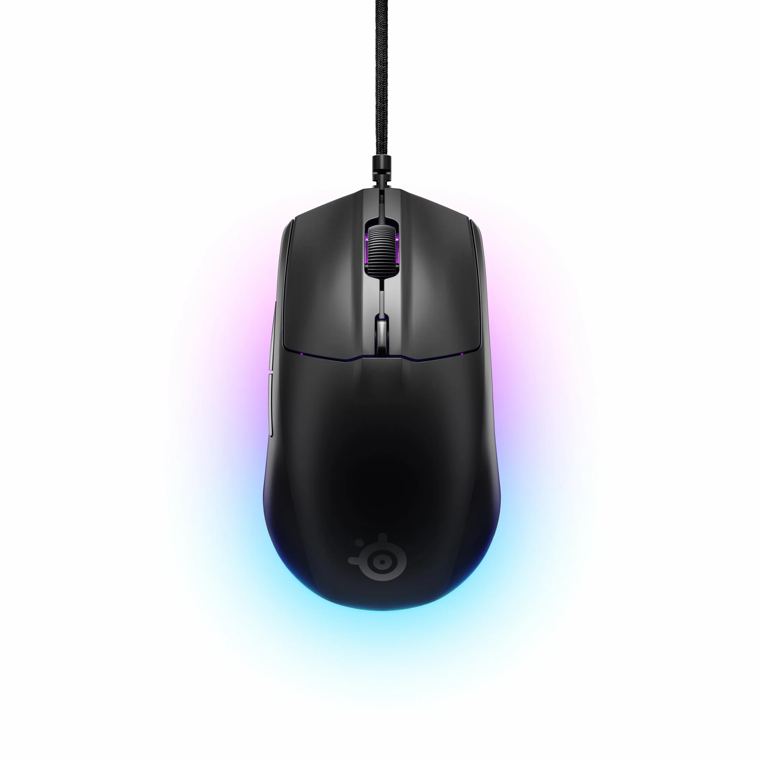 SteelSeries Rival 3 Gen 2 Mysz do Gier, Sensor Optyczny TrueMove Core 8500 DPI, 77g, PTFE, RGB, Czarna