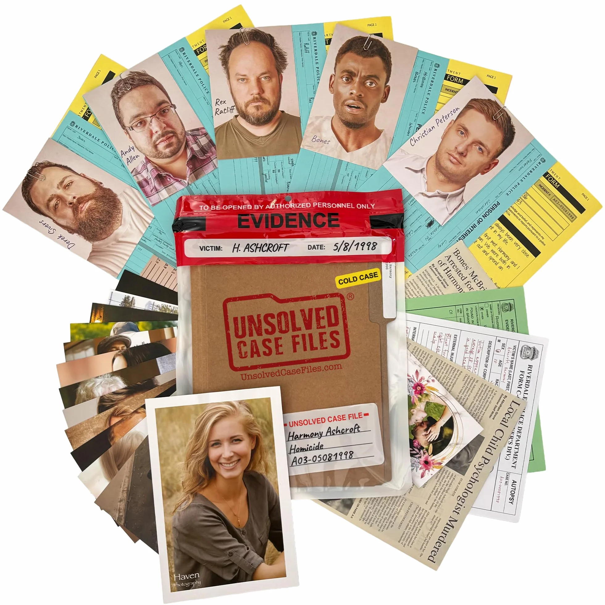 UNSOLVED CASE FILES Gra towarzyska z tajemniczym morderstwem