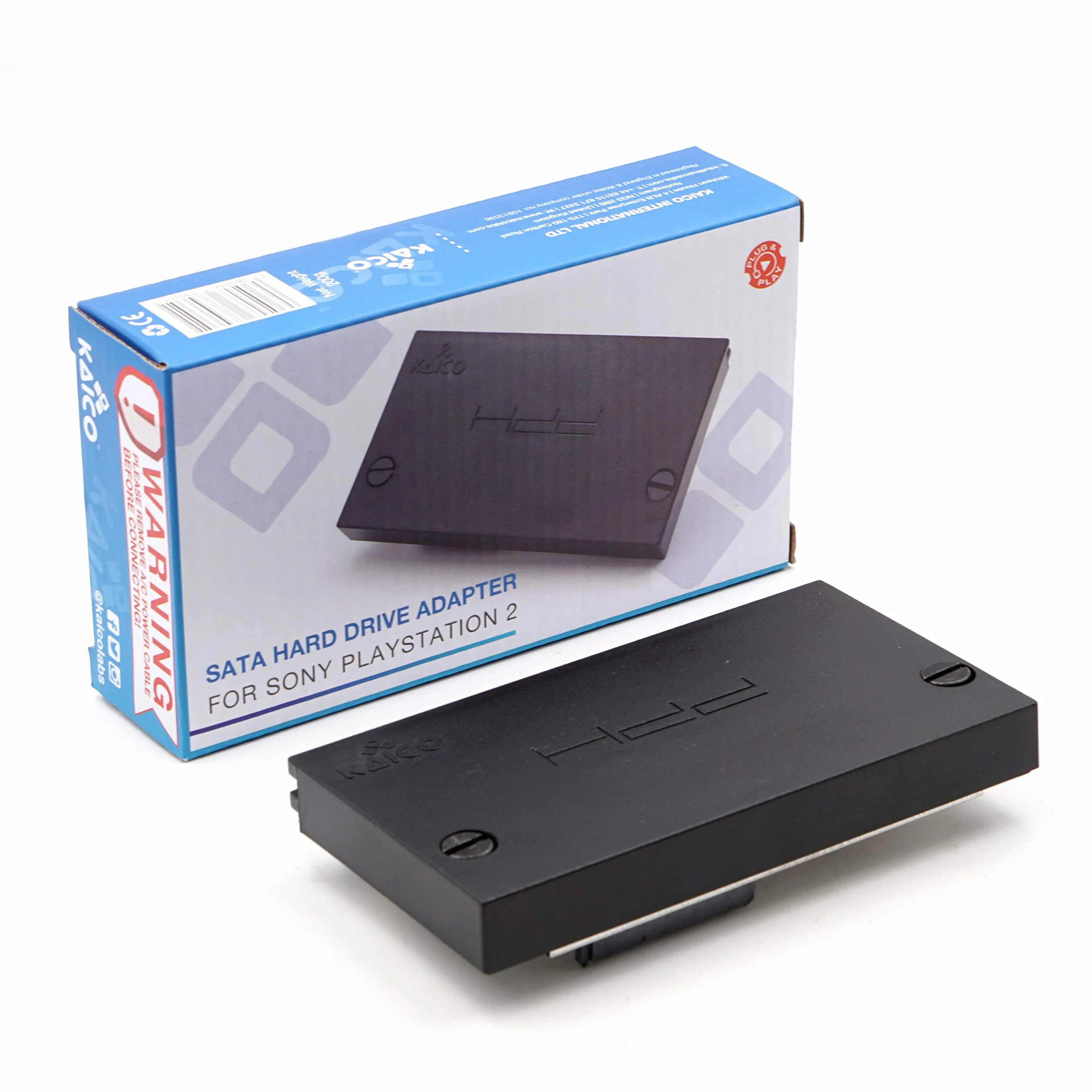 Kaico Edycja – adapter dysku twardego SATA HD HDD do Sony PlayStation2 PS2 – uruchamiaj CFW, takie jak McBoot FMCB/FMHD, bezpośrednio z dysku twardego.