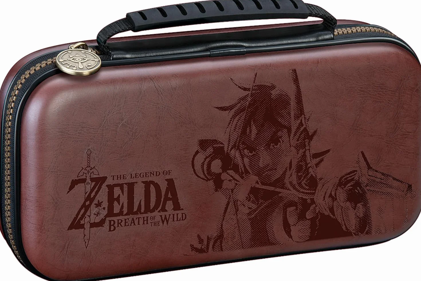 Nintendo Switch Lite Game Traveler Deluxe Case Zelda Brown